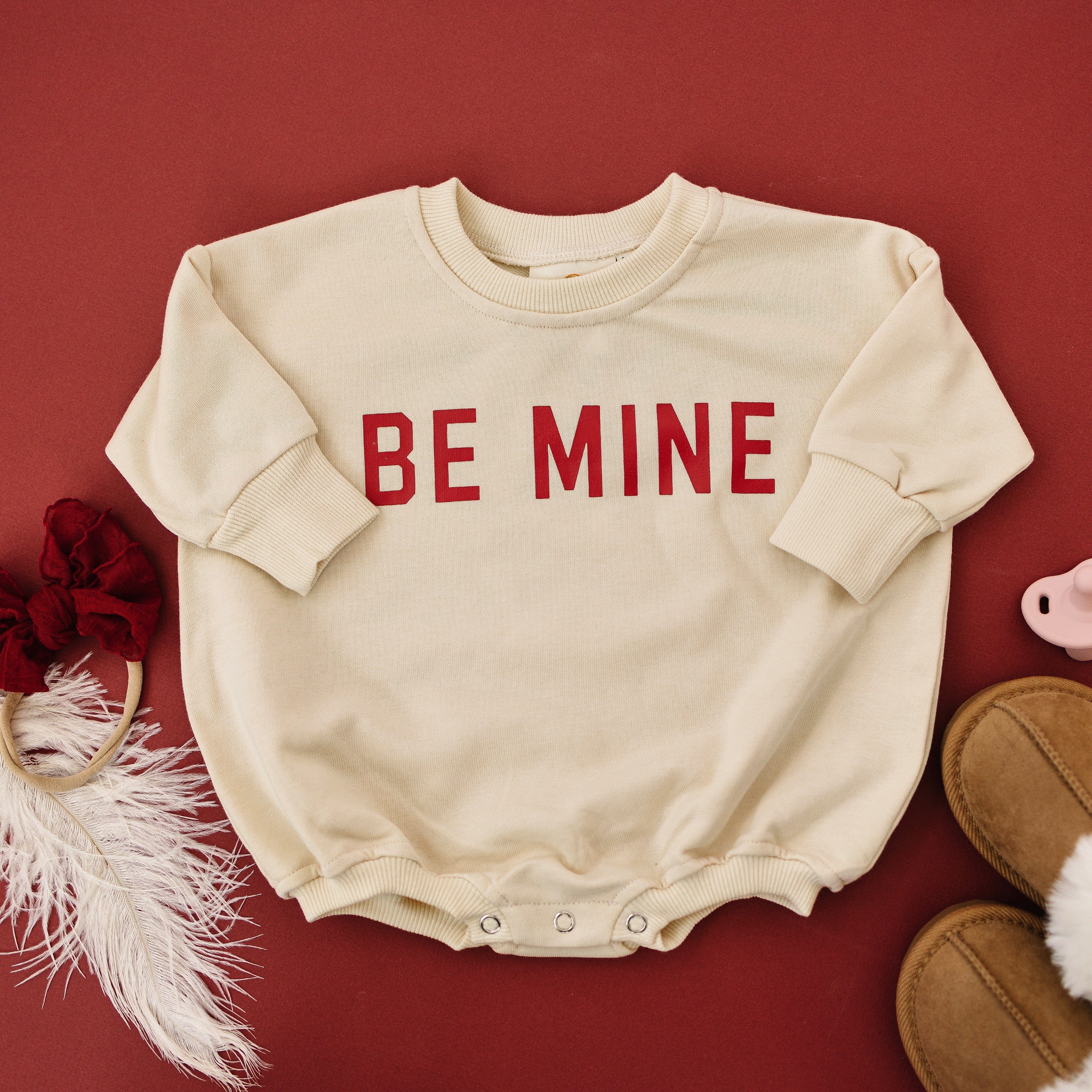 Loved Sweatshirt Romper - Image 7