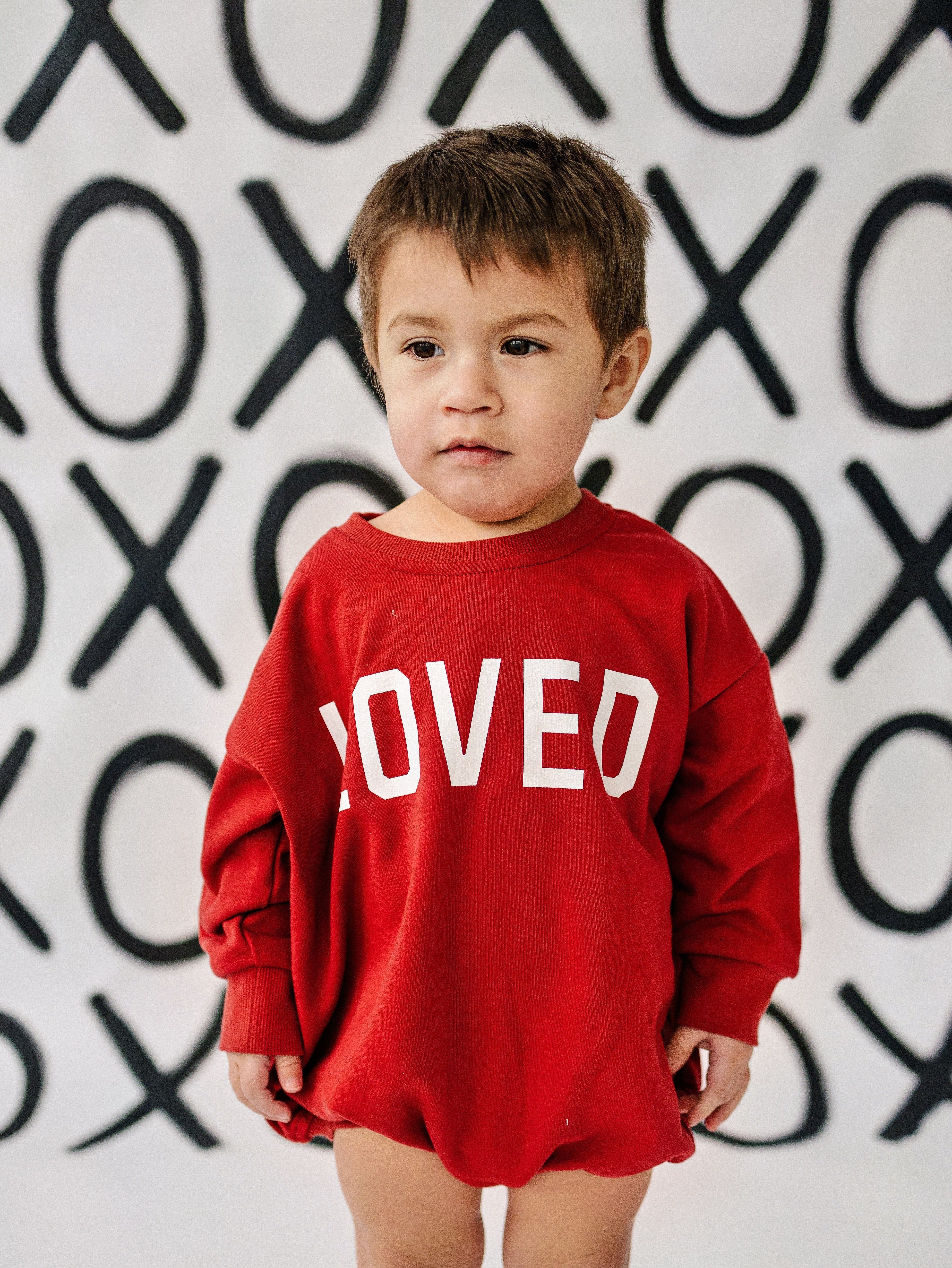 Loved Sweatshirt Romper - Image 8