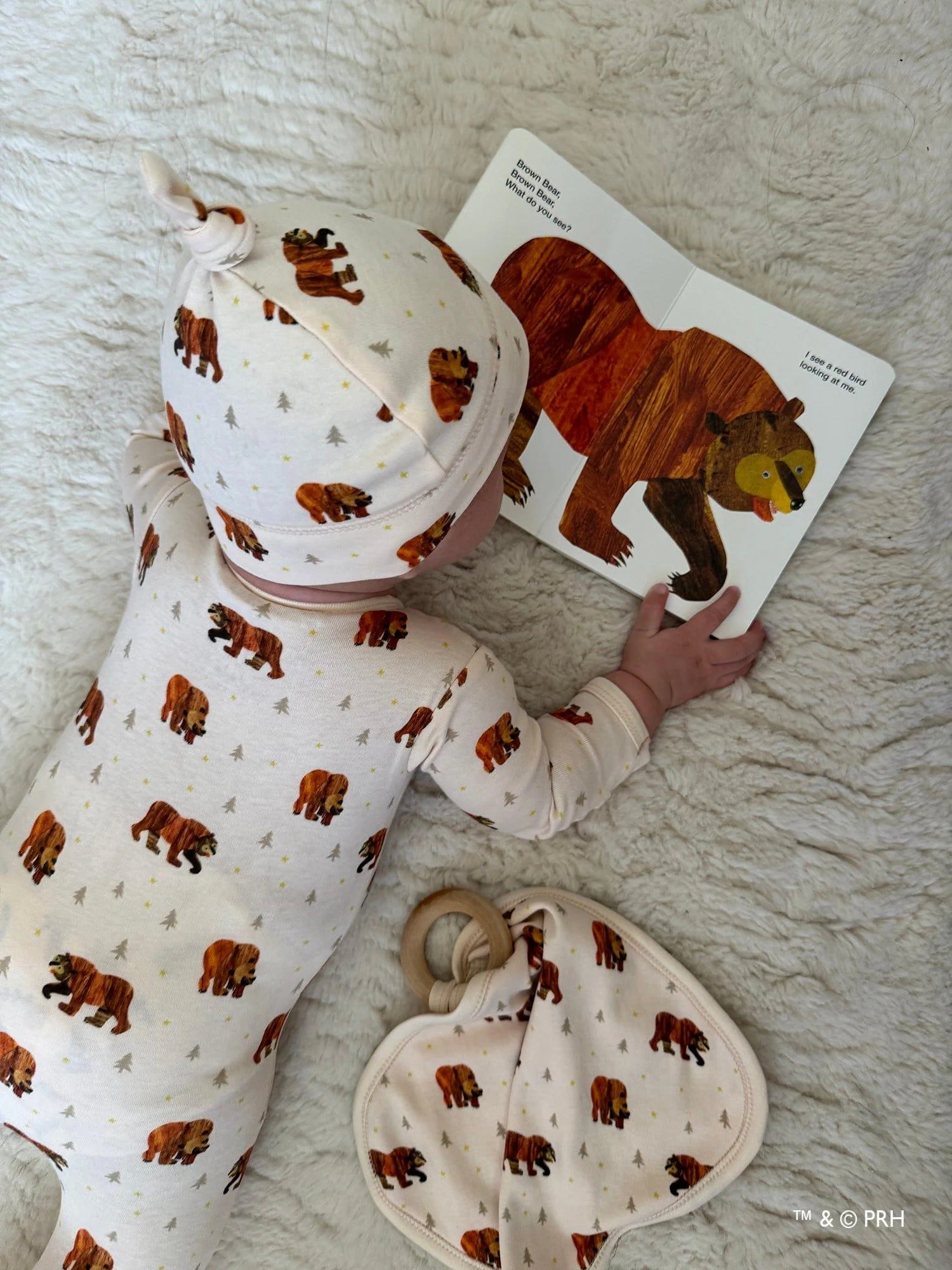 Lovey & Book Bundle Set - Brown Bear - Image 2