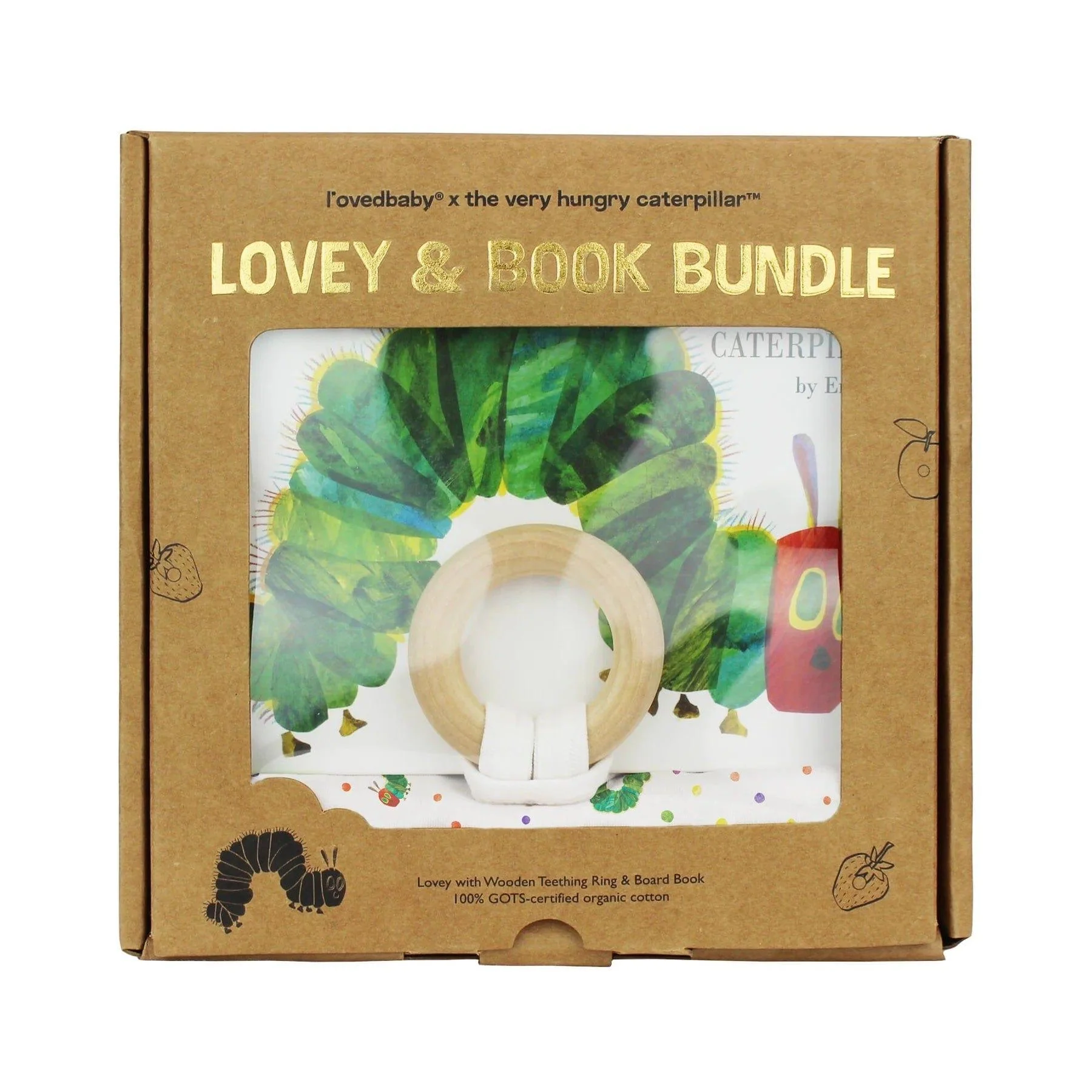 Lovey & Book Bundle Set - Caterpillar - Image 2