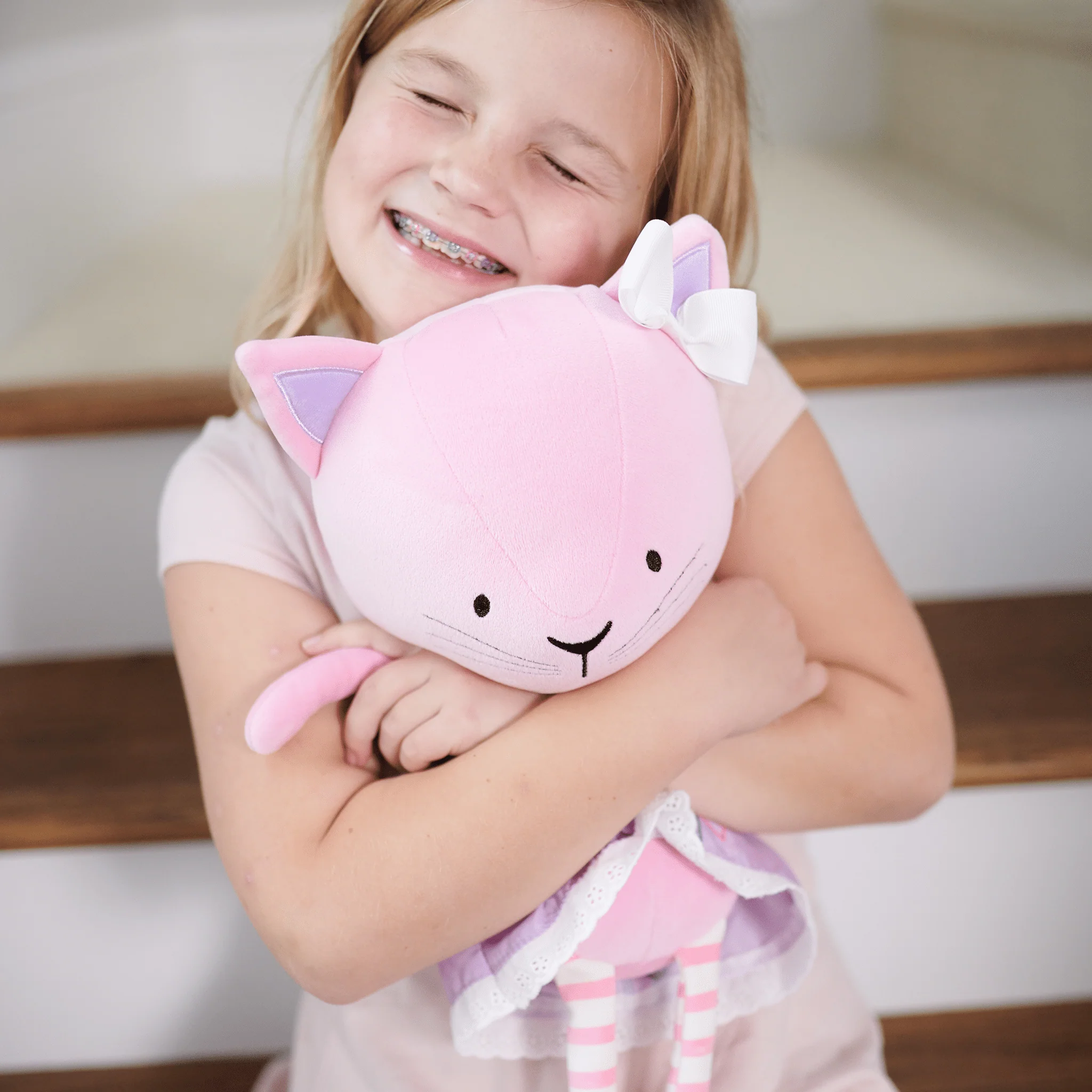 Lucy Kitty Plush Doll with Dress - Image 2