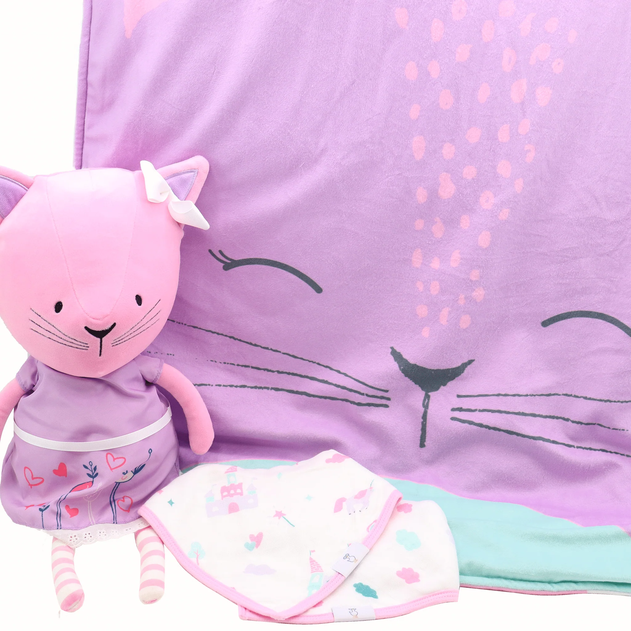 Lucy Kitty Plush Doll with Dress - Image 3