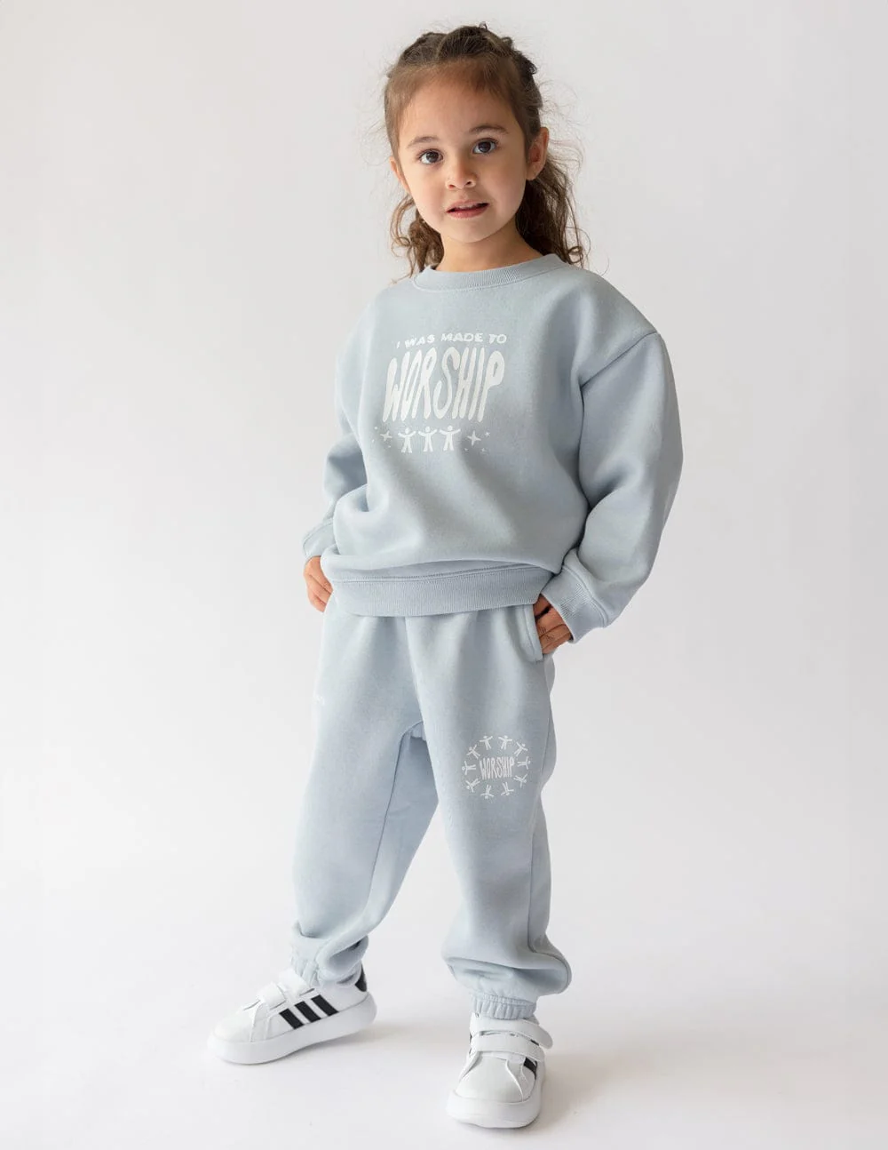 Made To Worship Kids Crewneck - Image 5