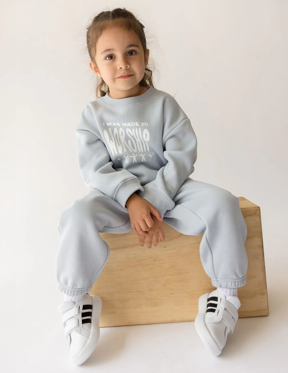 Made To Worship Kids Crewneck - Image 6
