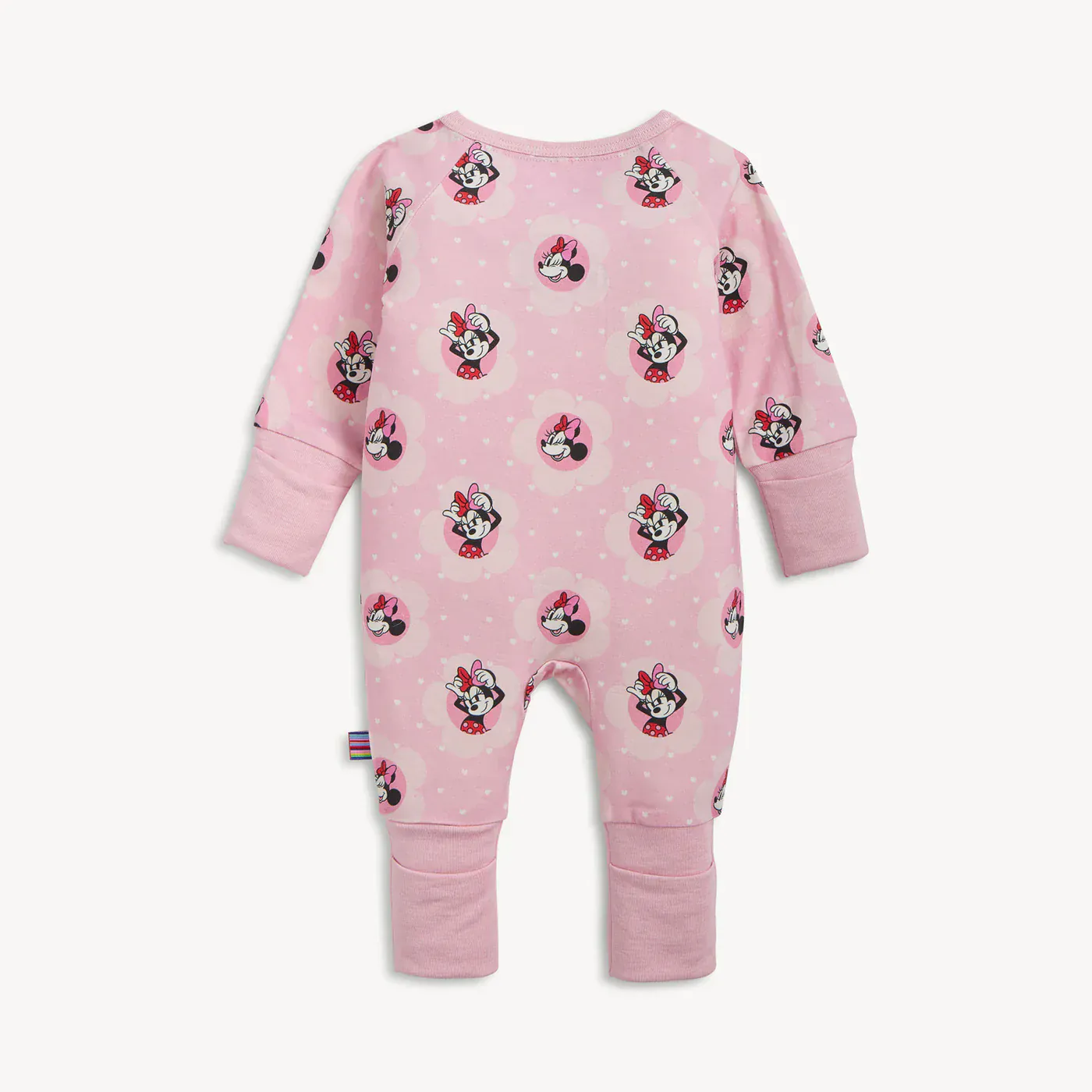 Magnetic Convertible Footie Romper - Minnie Galentines Day - Image 7