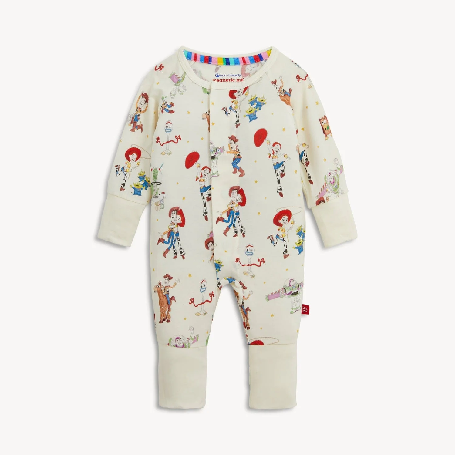 Magnetic Convertible Footie Romper - Toy Story Woody & Friends - Image 2