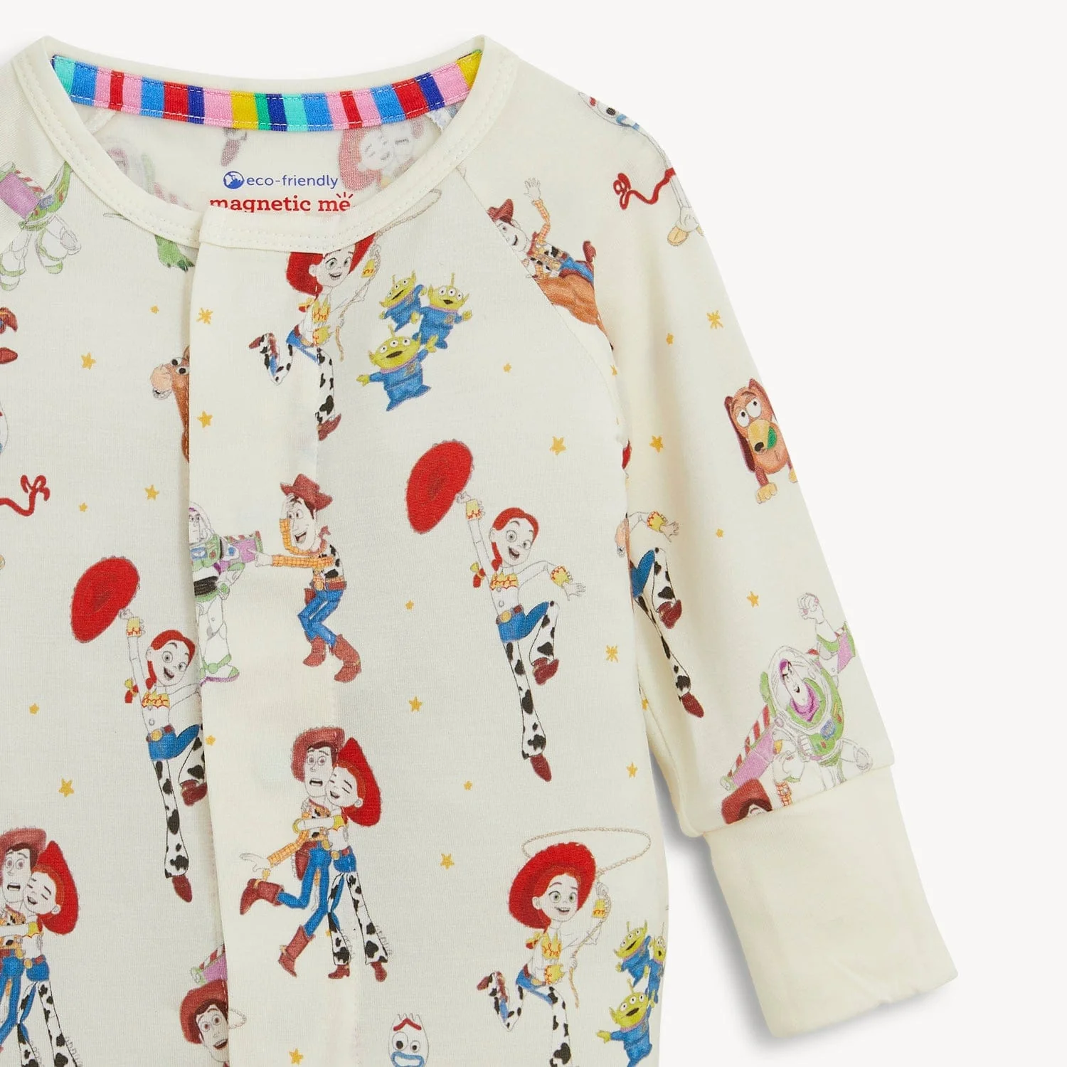 Magnetic Convertible Footie Romper - Toy Story Woody & Friends - Image 4