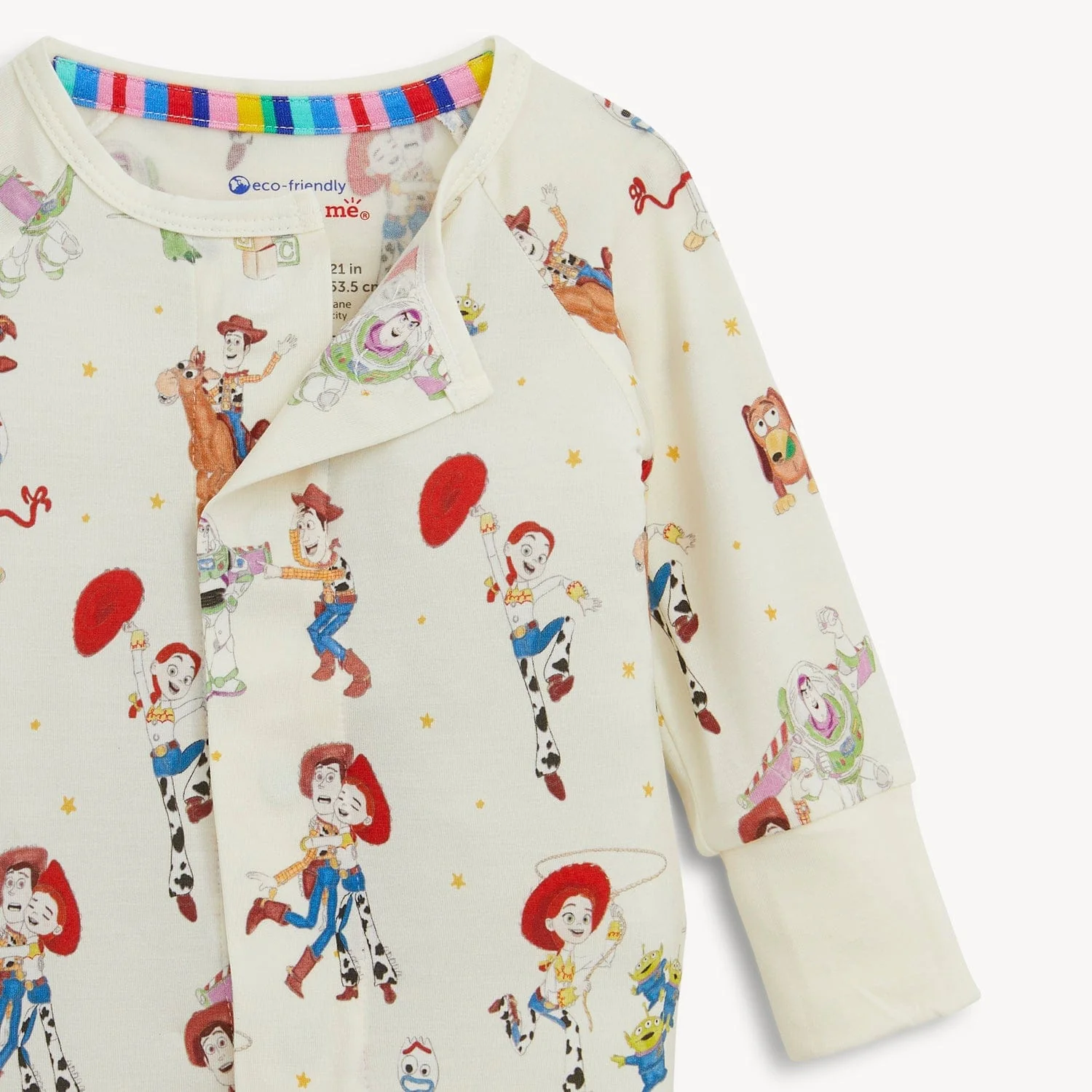 Magnetic Convertible Footie Romper - Toy Story Woody & Friends - Image 5
