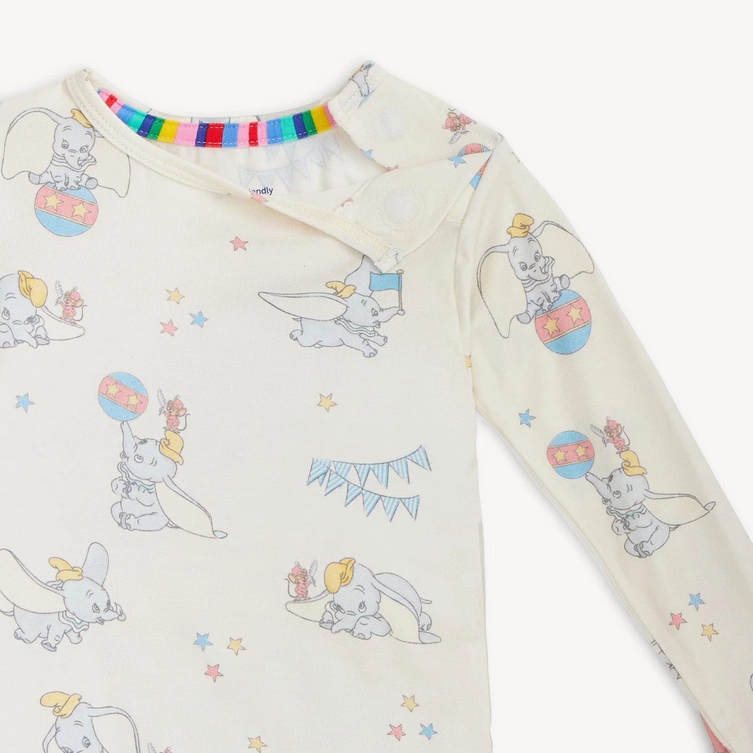 Magnetic Long Sleeve Pajama Set - Dumbo Circus - Image 2