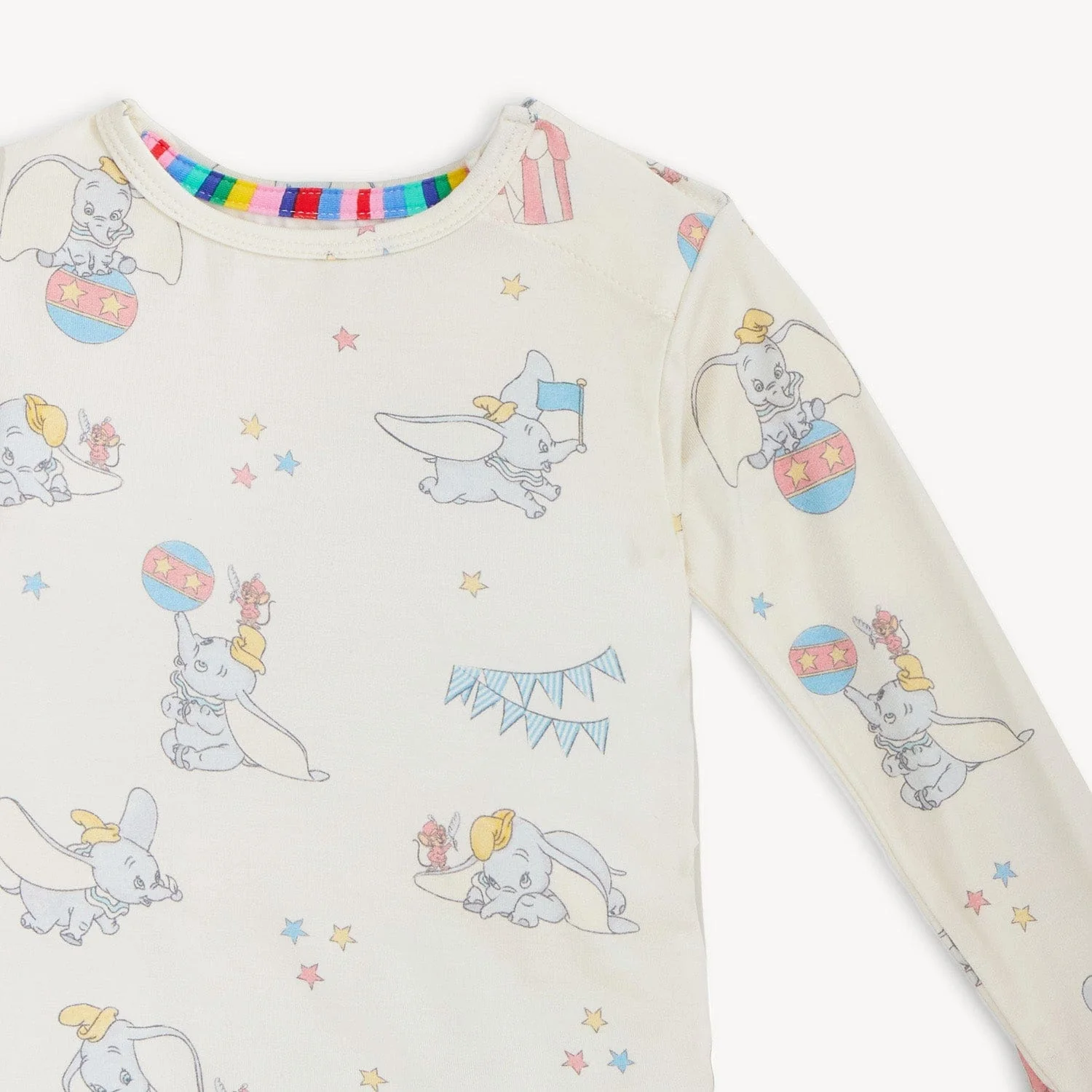 Magnetic Long Sleeve Pajama Set - Dumbo Circus - Image 3