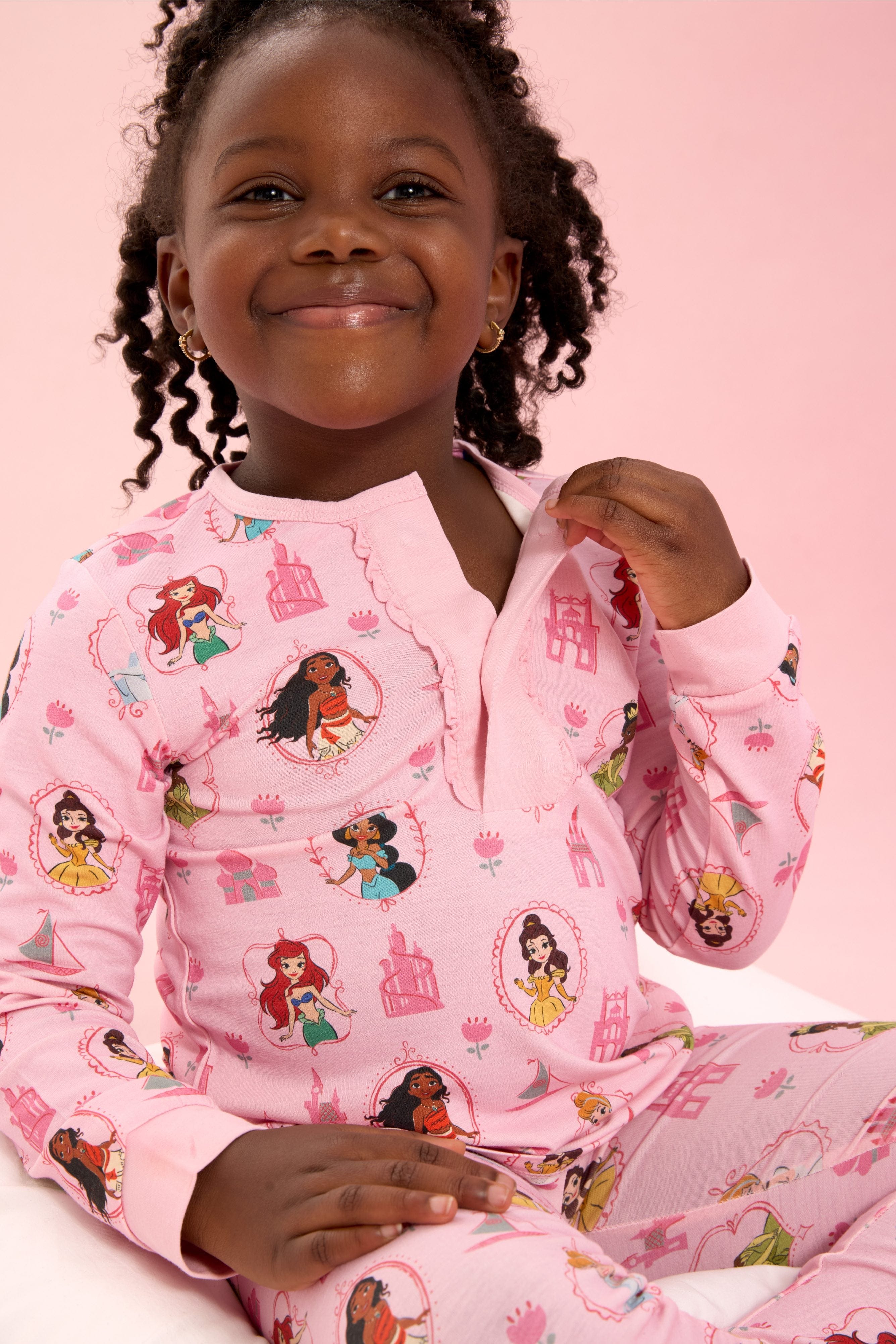 Magnetic Long Sleeve Pajama Set - Princess Royal Radiance - Image 2