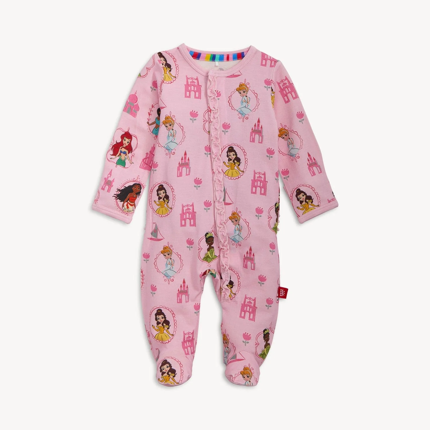 Magnetic Ruffle Footie - Princess Royal Radiance
