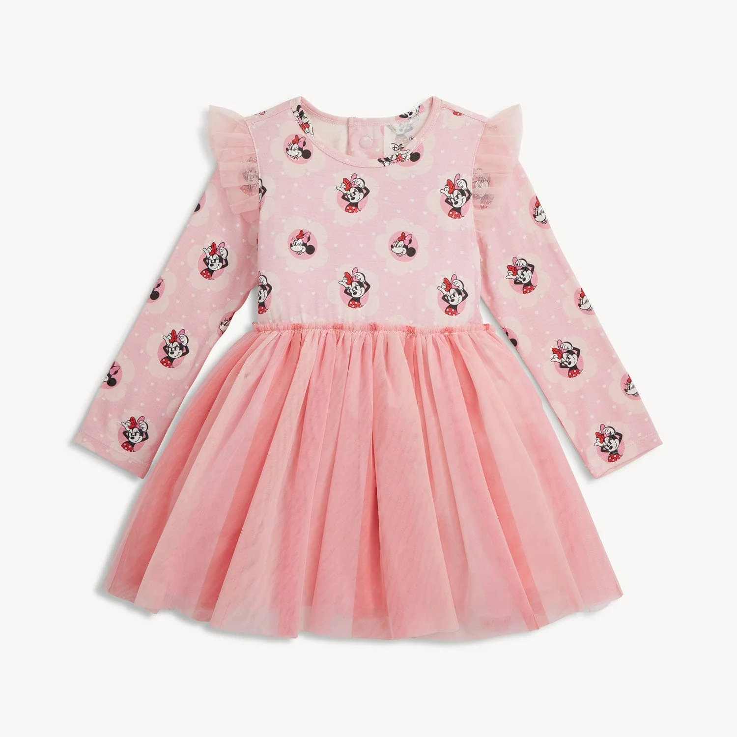 Magnetic Ruffle Tutu Dress - Minnie Galentines Day - Image 5