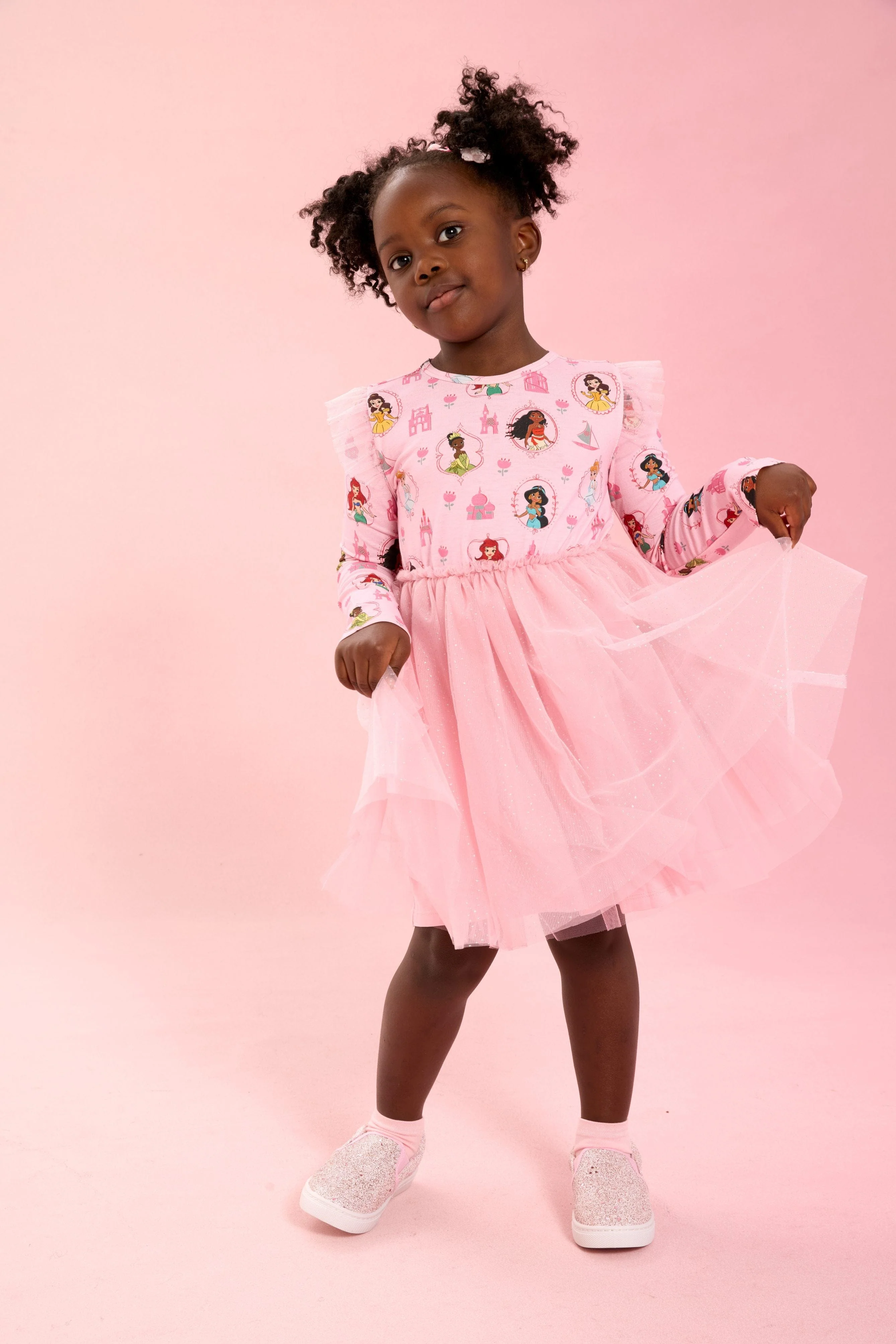 Magnetic Ruffle Tutu Dress - Princess Royal Radiance - Image 4