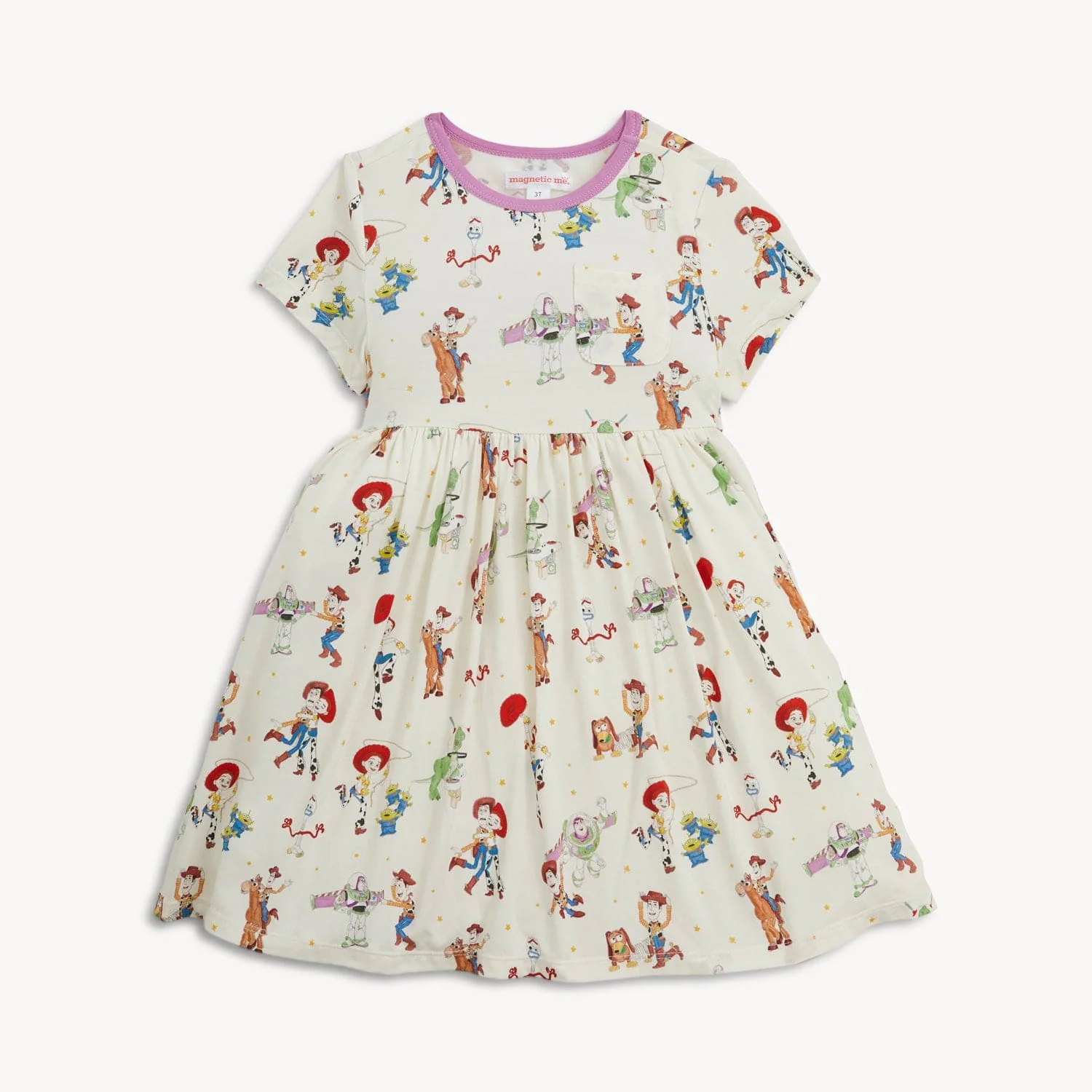 Magnetic Short Sleeve Dress - Toy Story Woody & Friends - Image 7