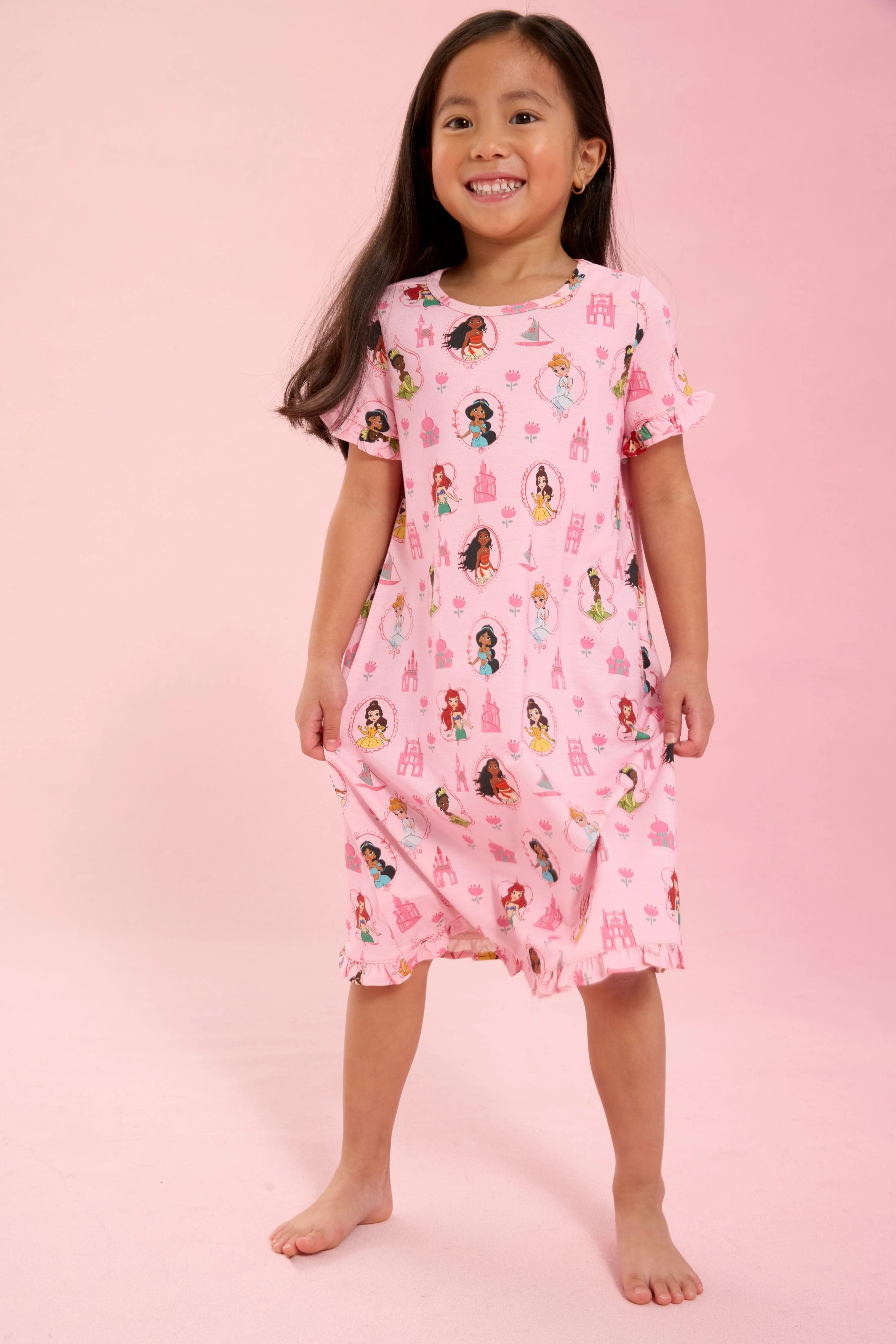 Magnetic Short Sleeve Nightgown - Princess Royal Radiance - Image 4