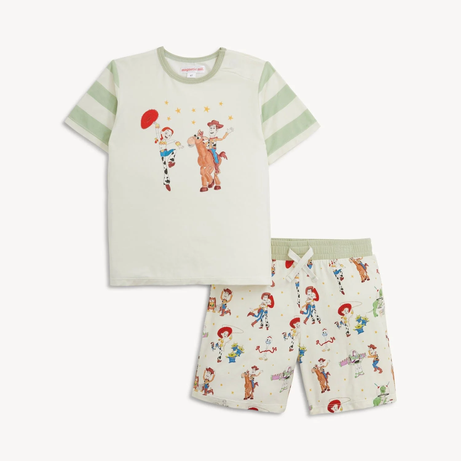 Magnetic Top and Shorts Set - Toy Story Woody & Friends - Image 4