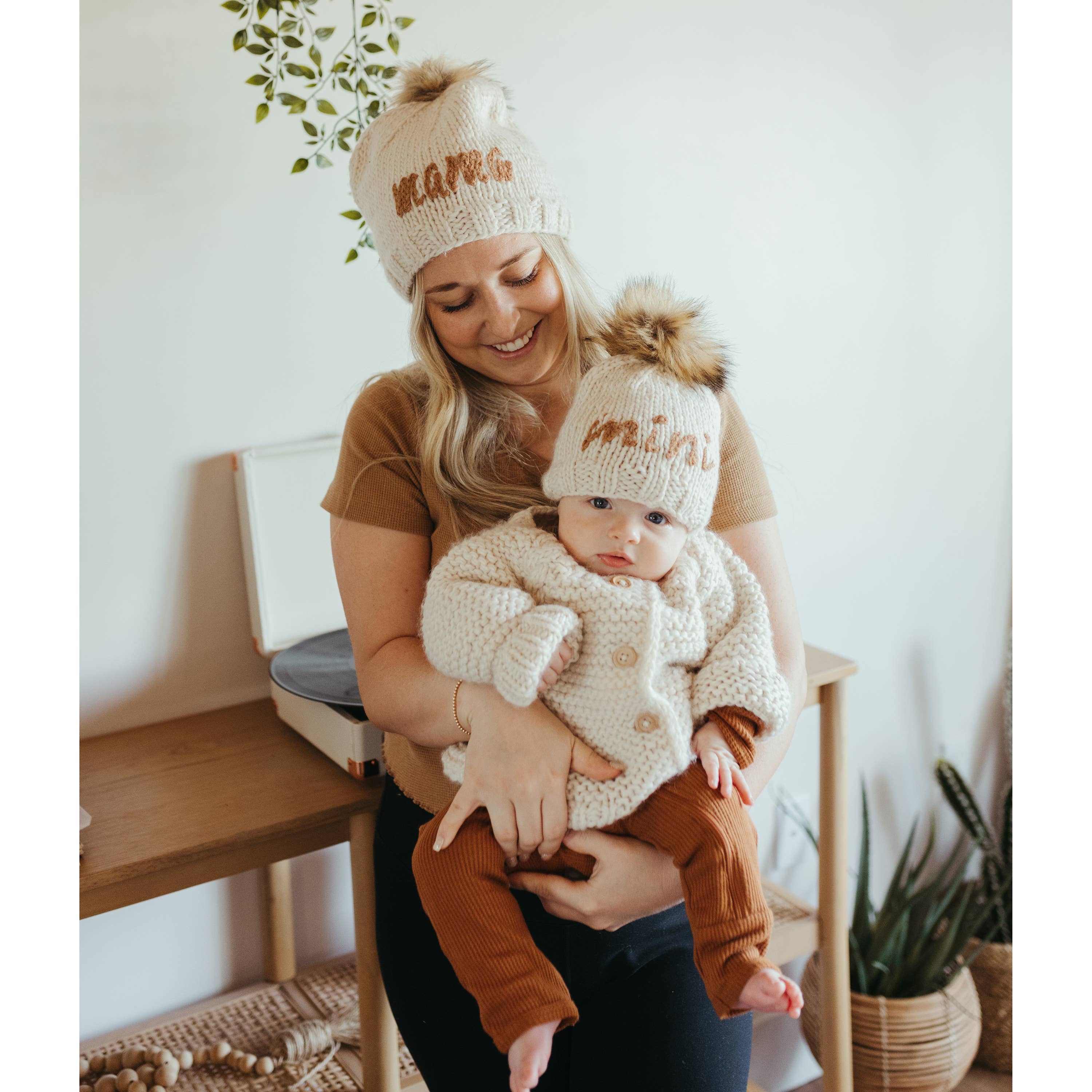 Mama Pecan Beanie Hat for Adult - Image 3