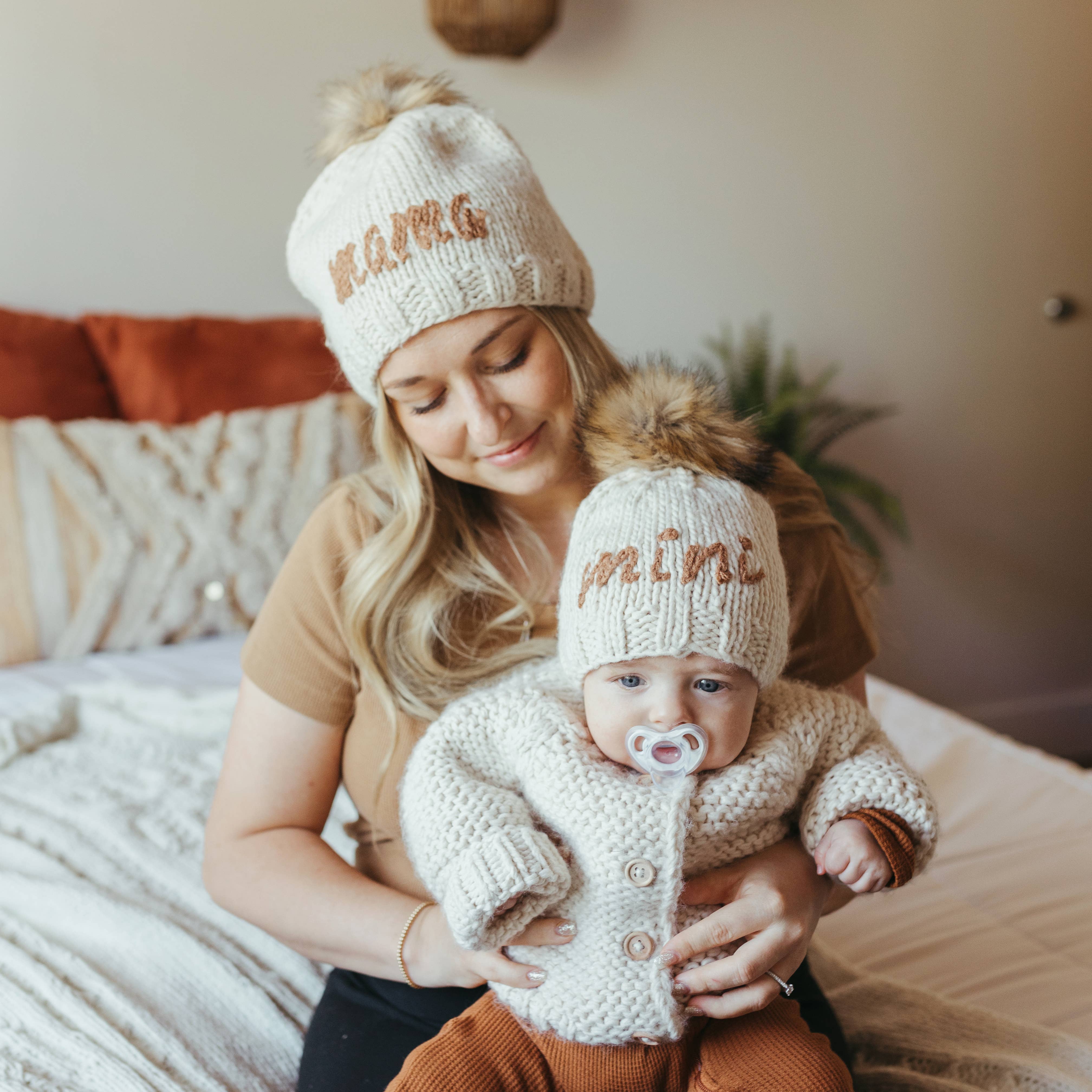 Mama Pecan Beanie Hat for Adult - Image 5