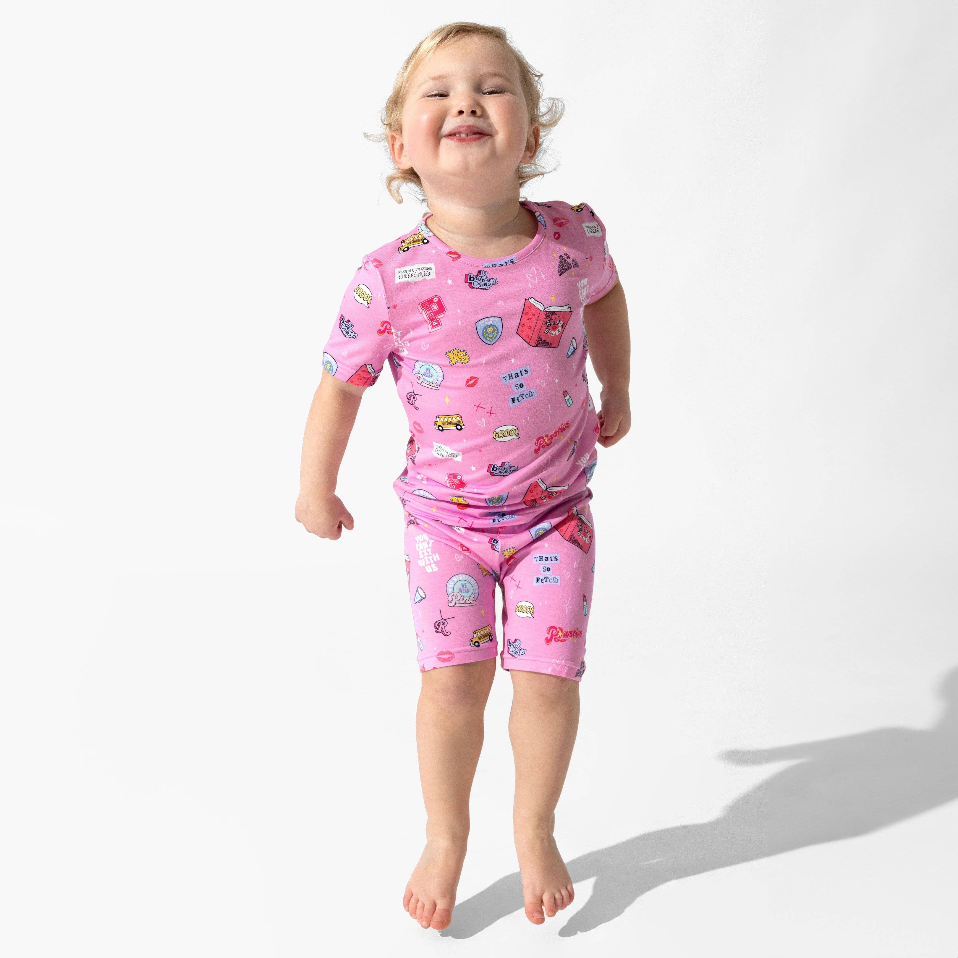 Bamboo Pajama Set with Shorts - Mean Girls: So Fetch - Image 10