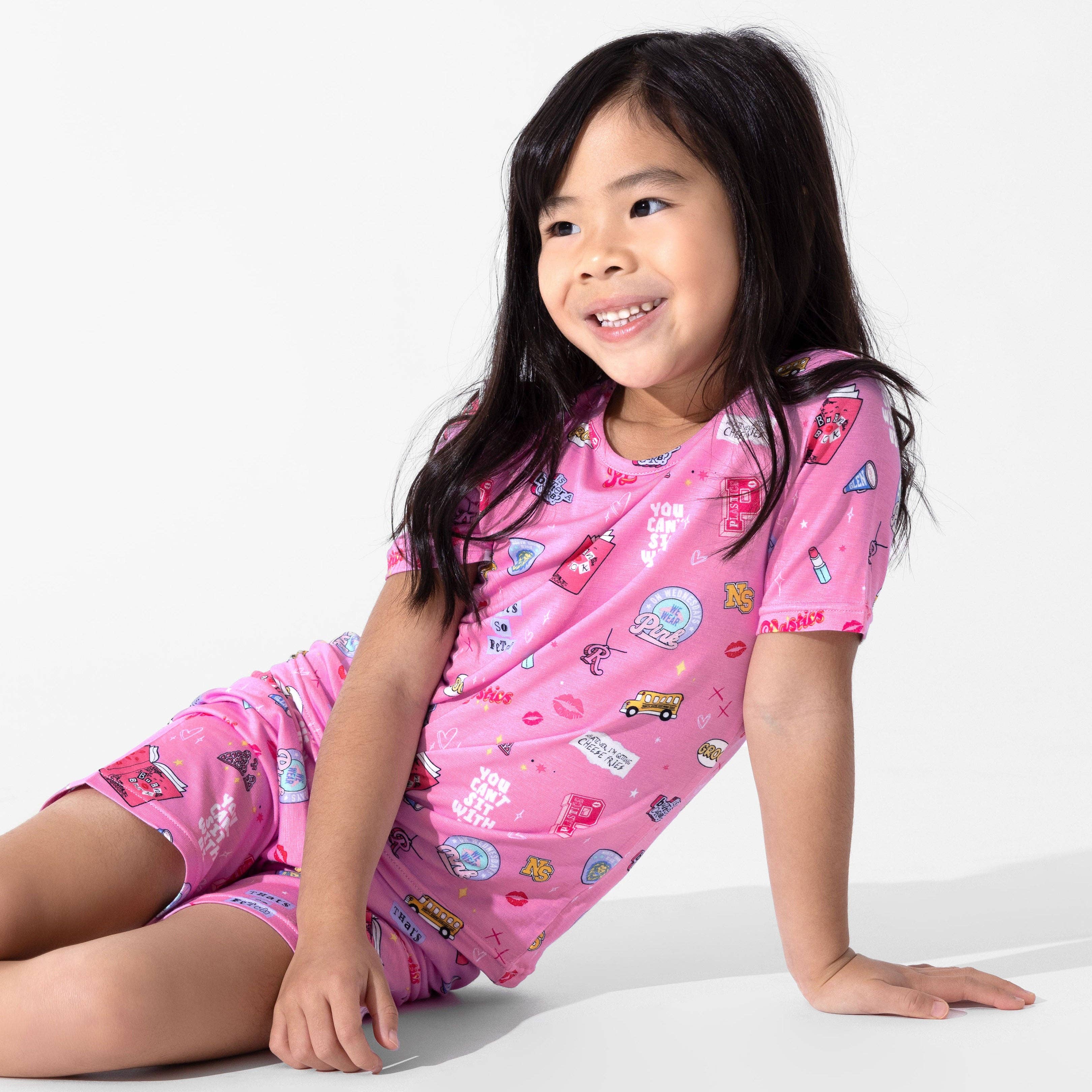 Bamboo Pajama Set with Shorts - Mean Girls: So Fetch - Image 3