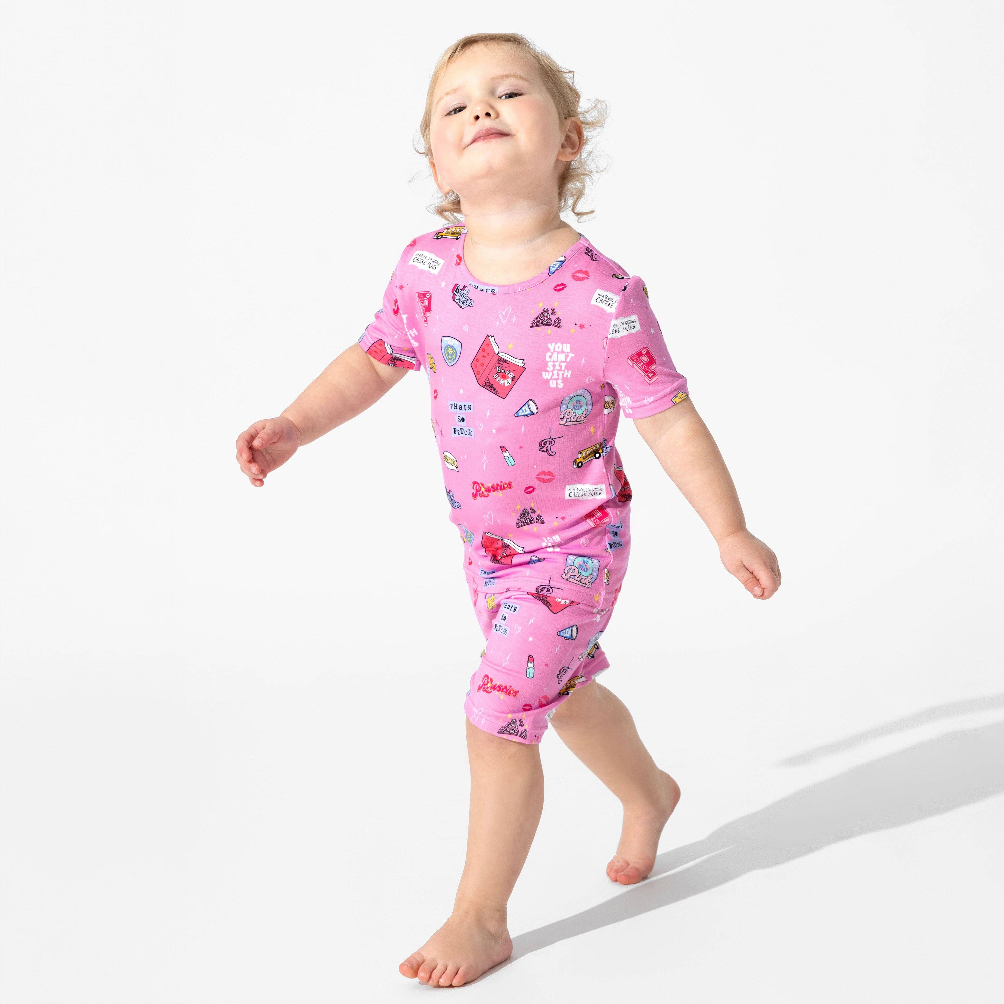 Bamboo Pajama Set with Shorts - Mean Girls: So Fetch - Image 5