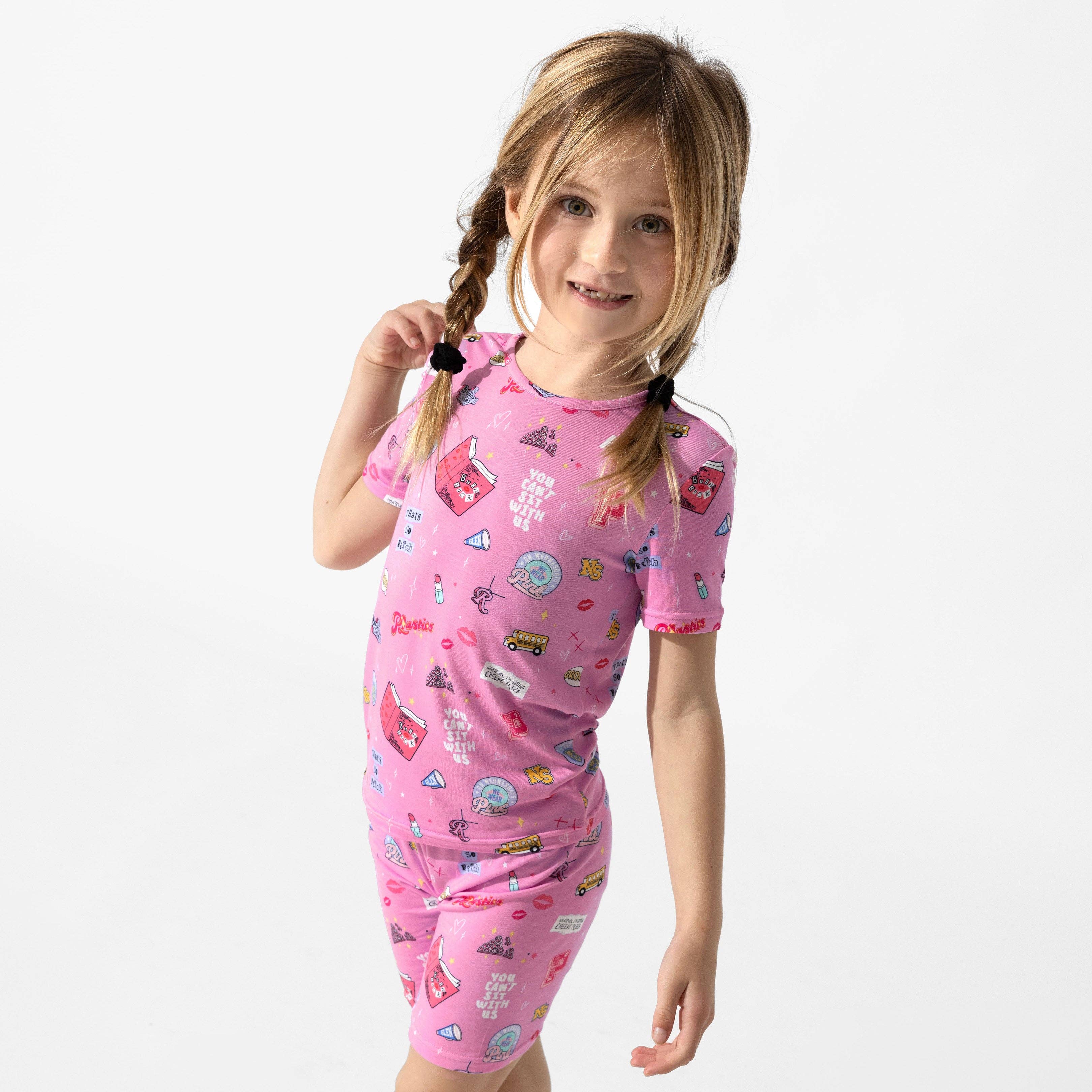 Bamboo Pajama Set with Shorts - Mean Girls: So Fetch - Image 7