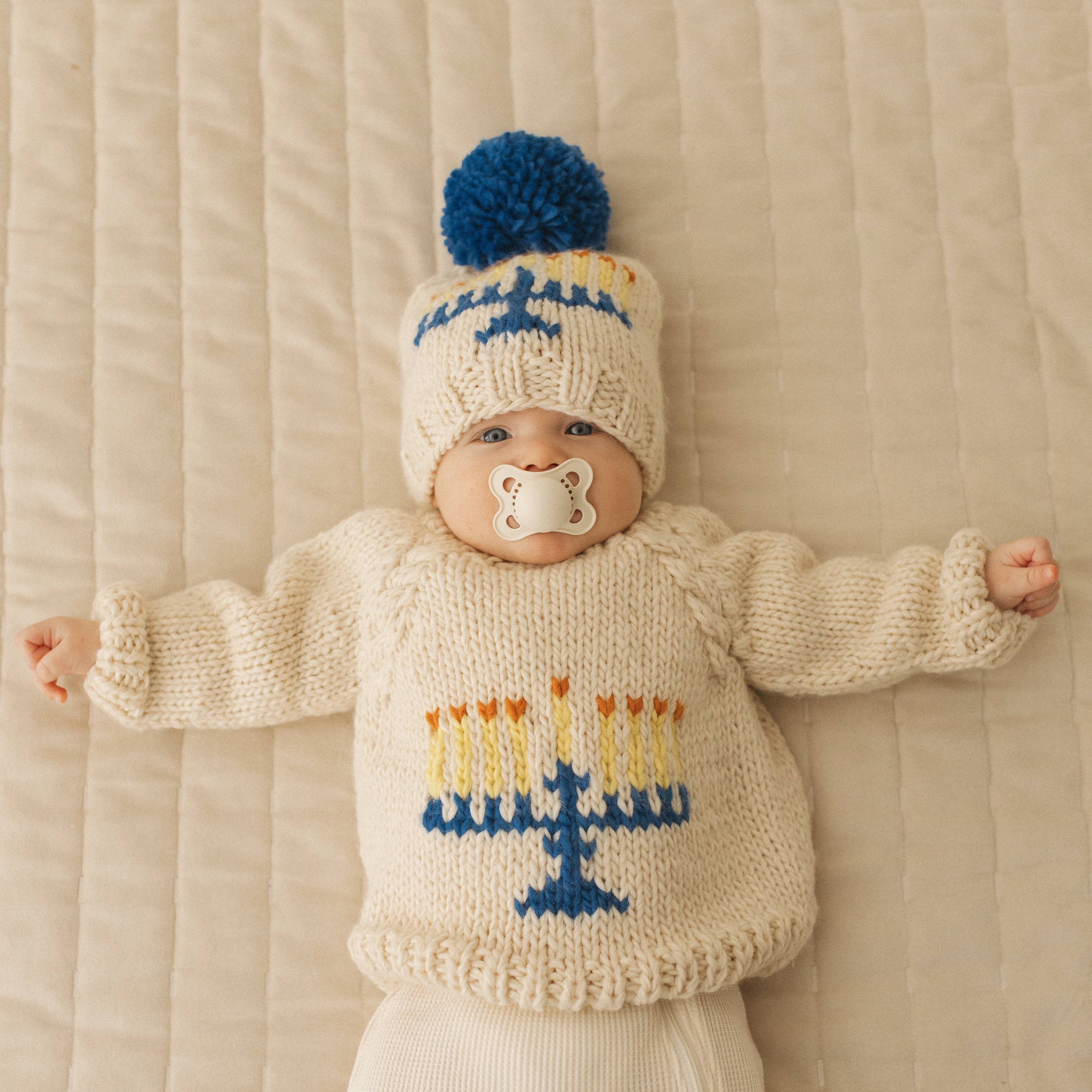 Menorah Crew Neck Sweater - Image 2