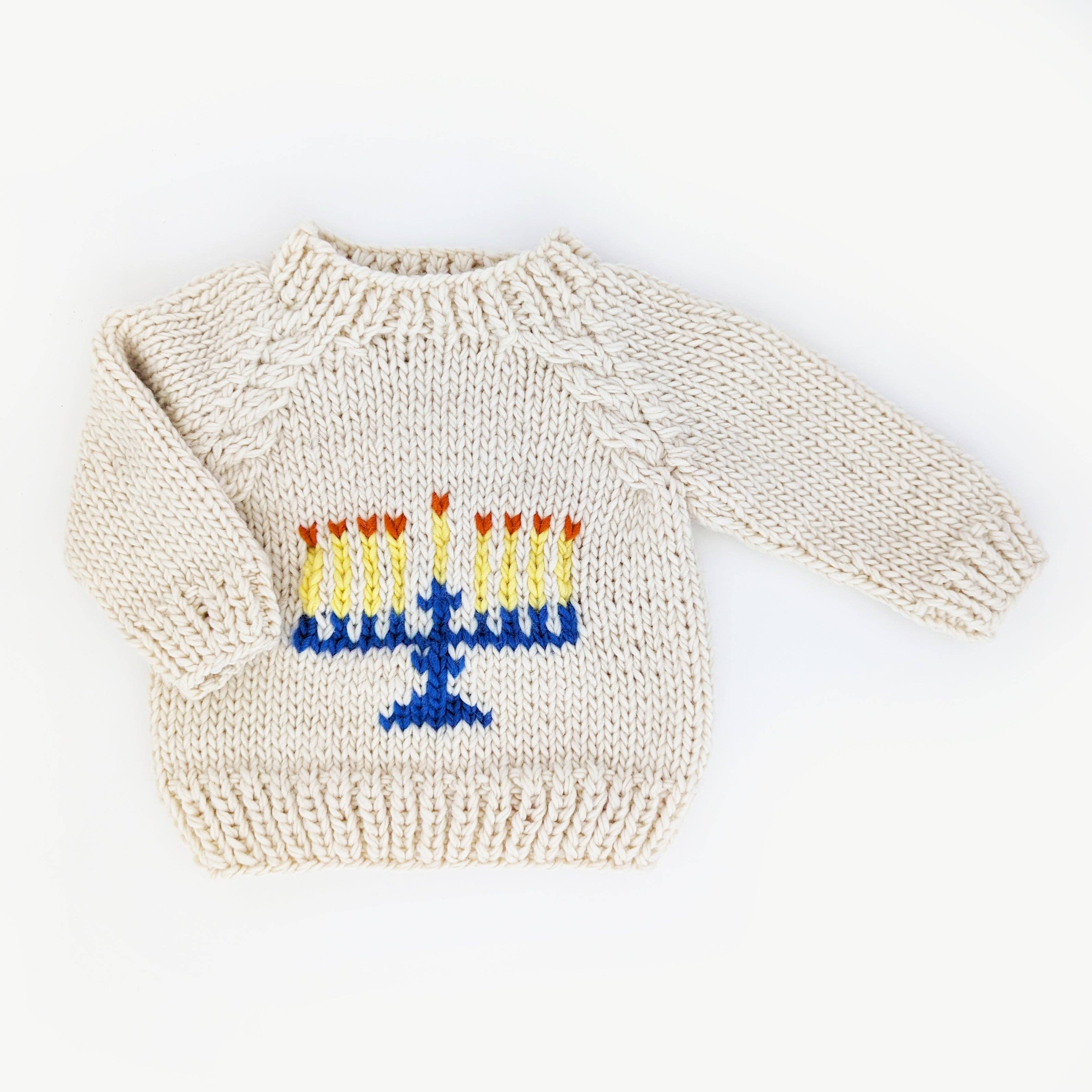 Menorah Crew Neck Sweater - Image 3