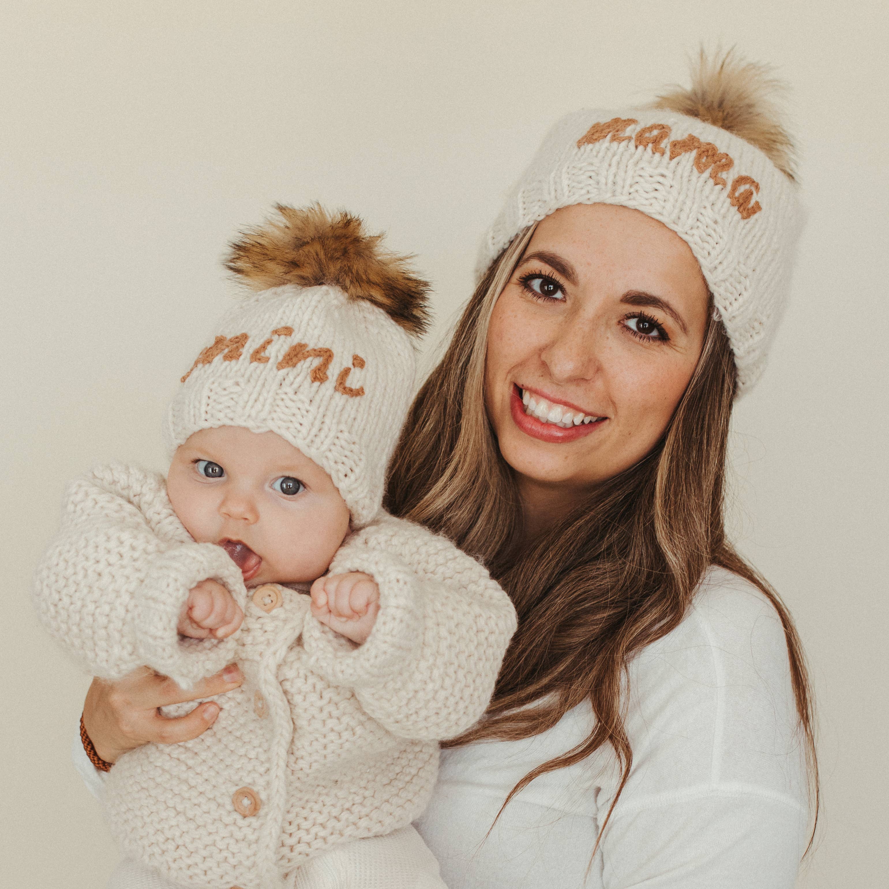 Mini Pecan Beanie Hat for Baby - Image 5
