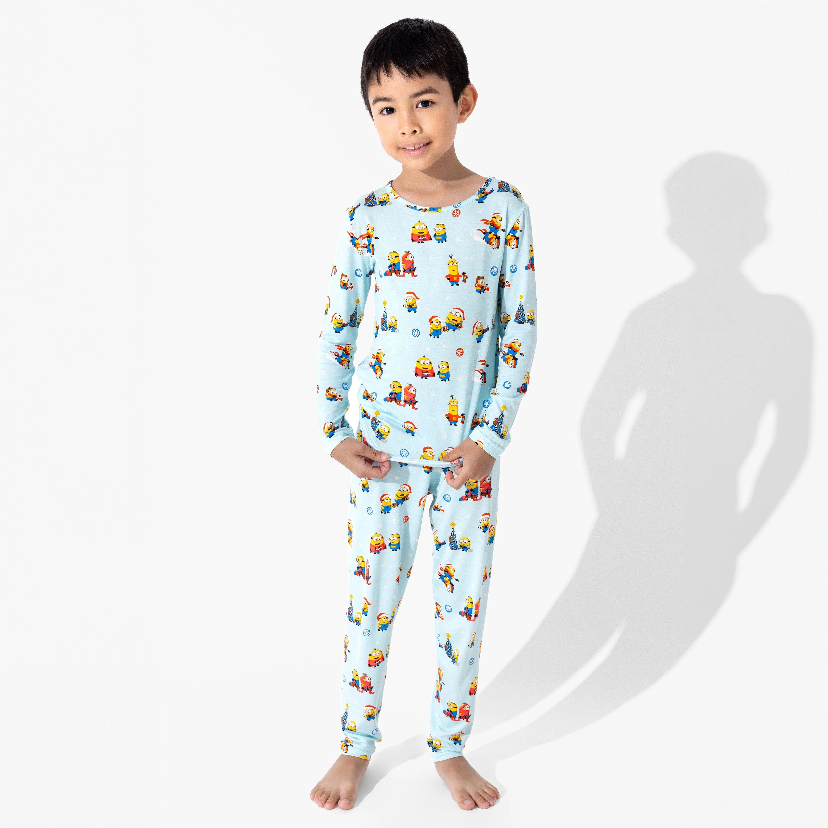 Bamboo Long Sleeve Pajama Set - Merry Minions