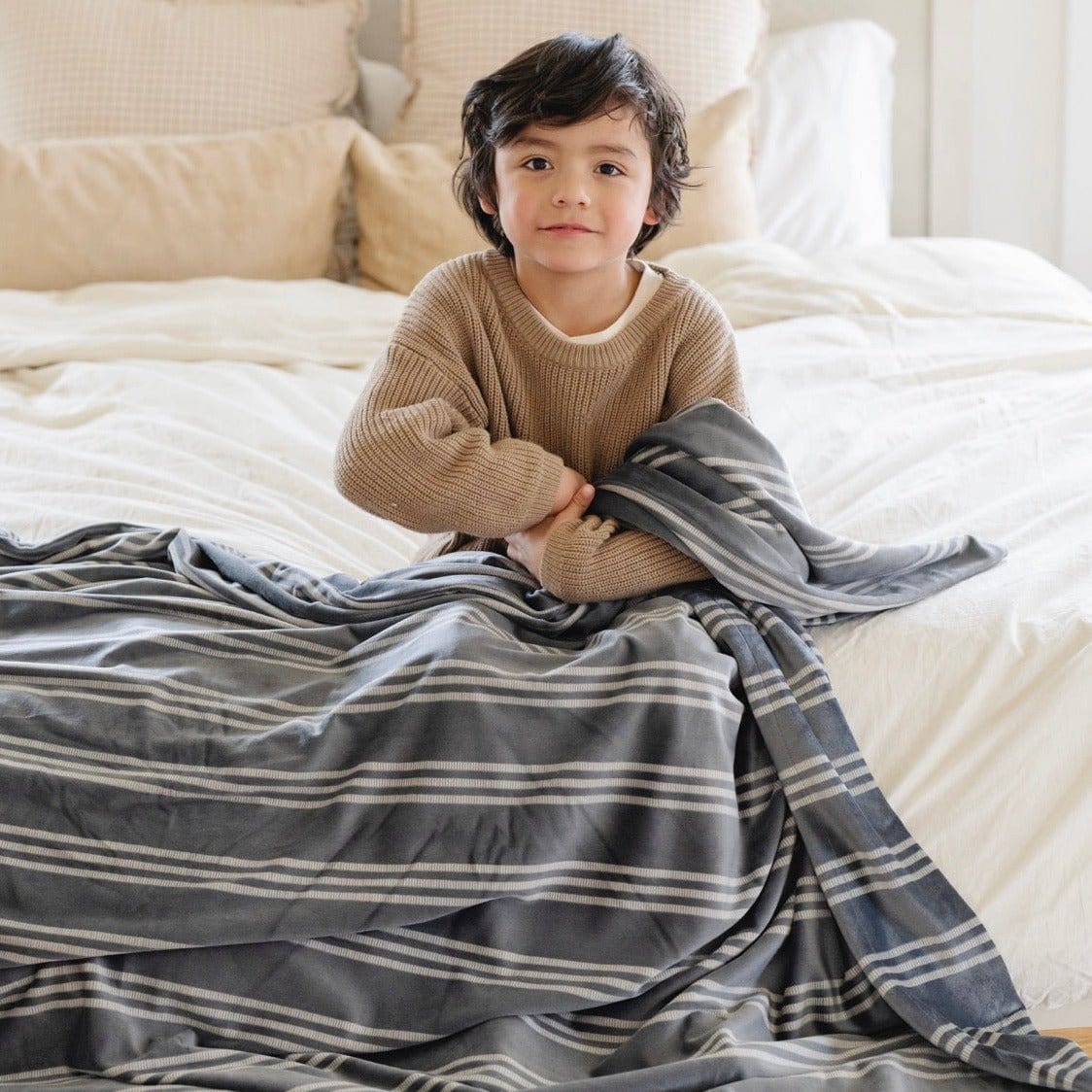 Minky Stretch XL Throw Blankets - Image 11