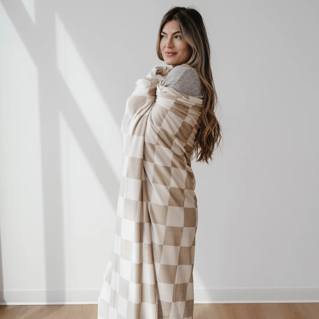 Minky Stretch XL Throw Blankets - Image 7