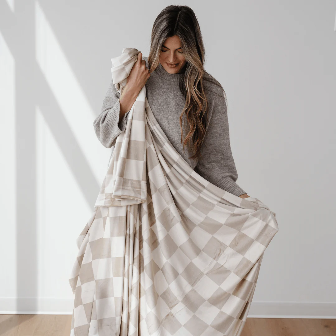 Minky Stretch XL Throw Blankets - Image 9