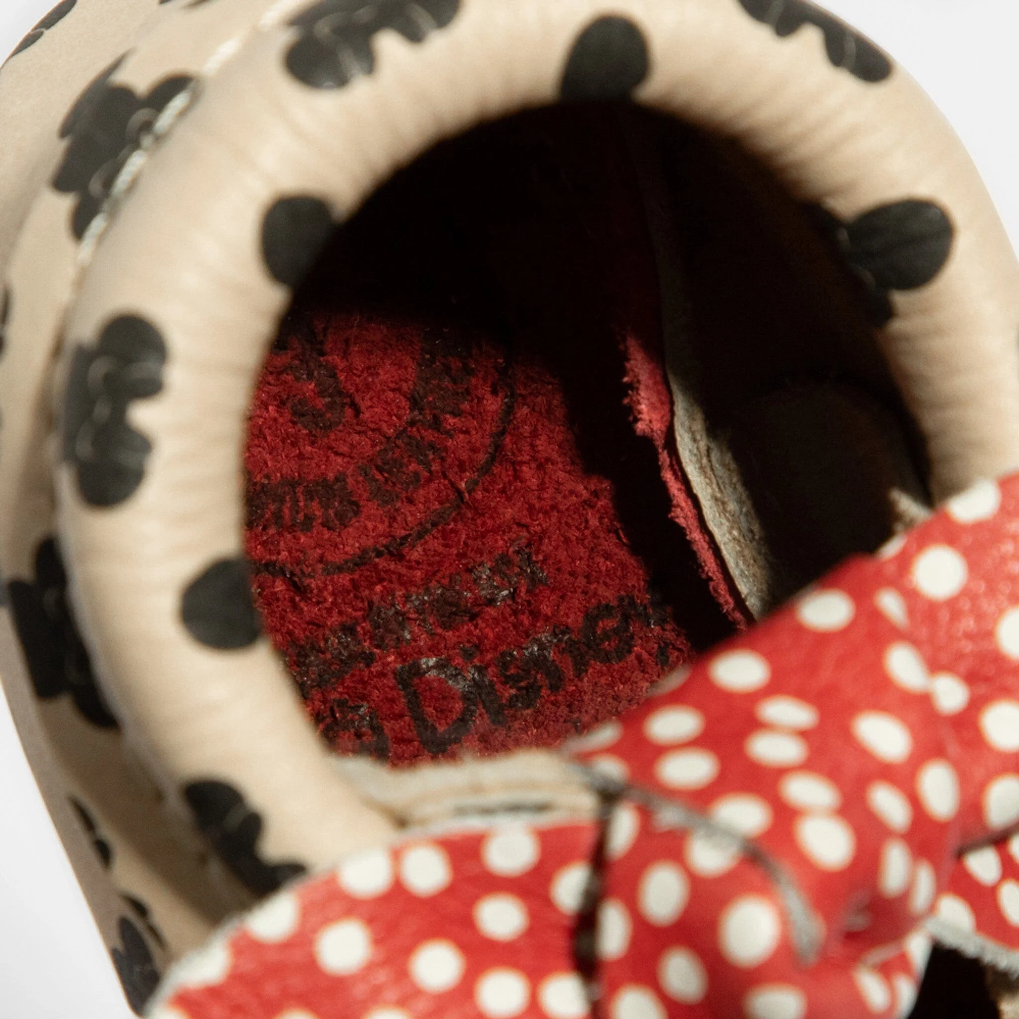 Minnie Dots Knotted Bow Baby Shoe - Image 7