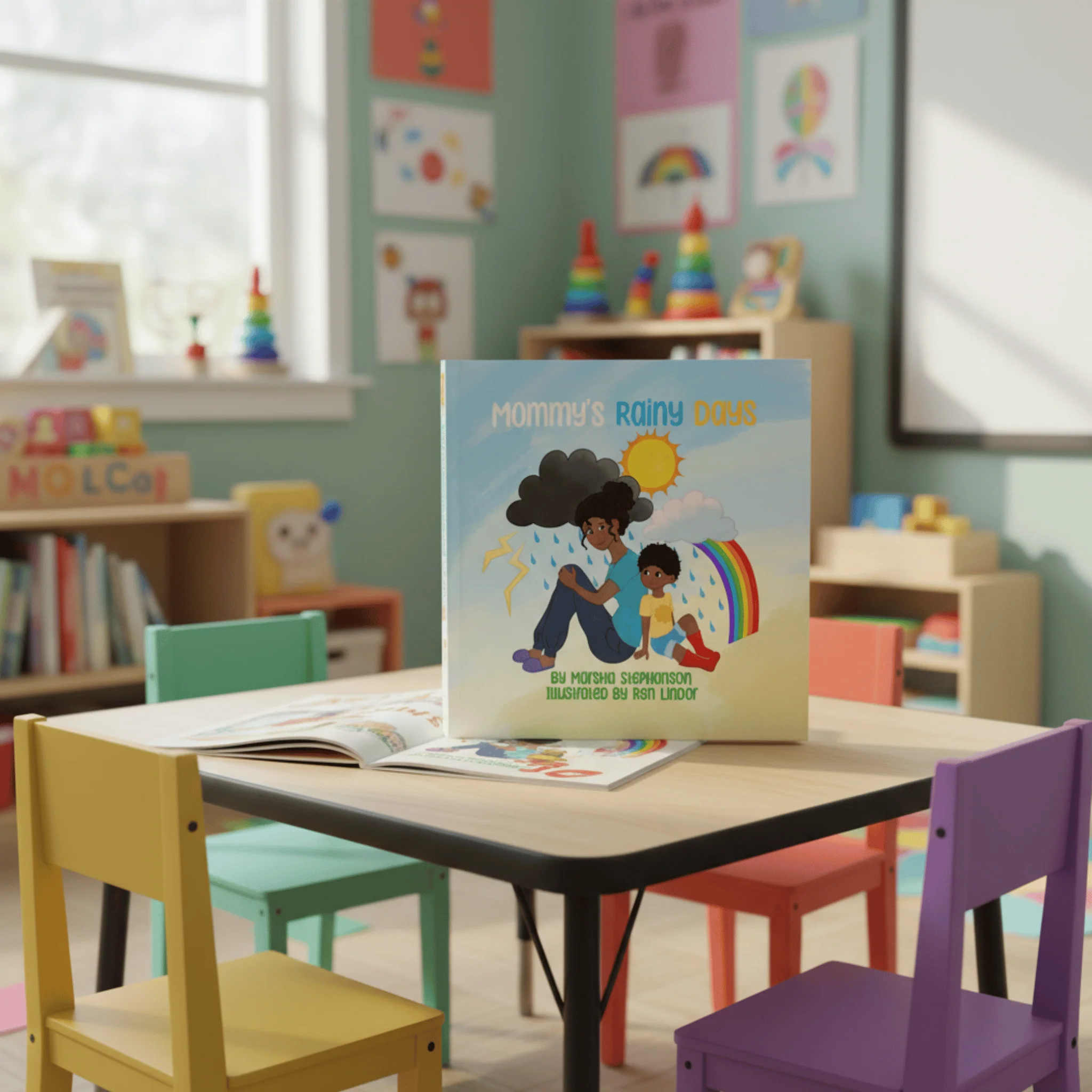 Mommy’s Rainy Days - Postpartum Children’s Book - Image 3