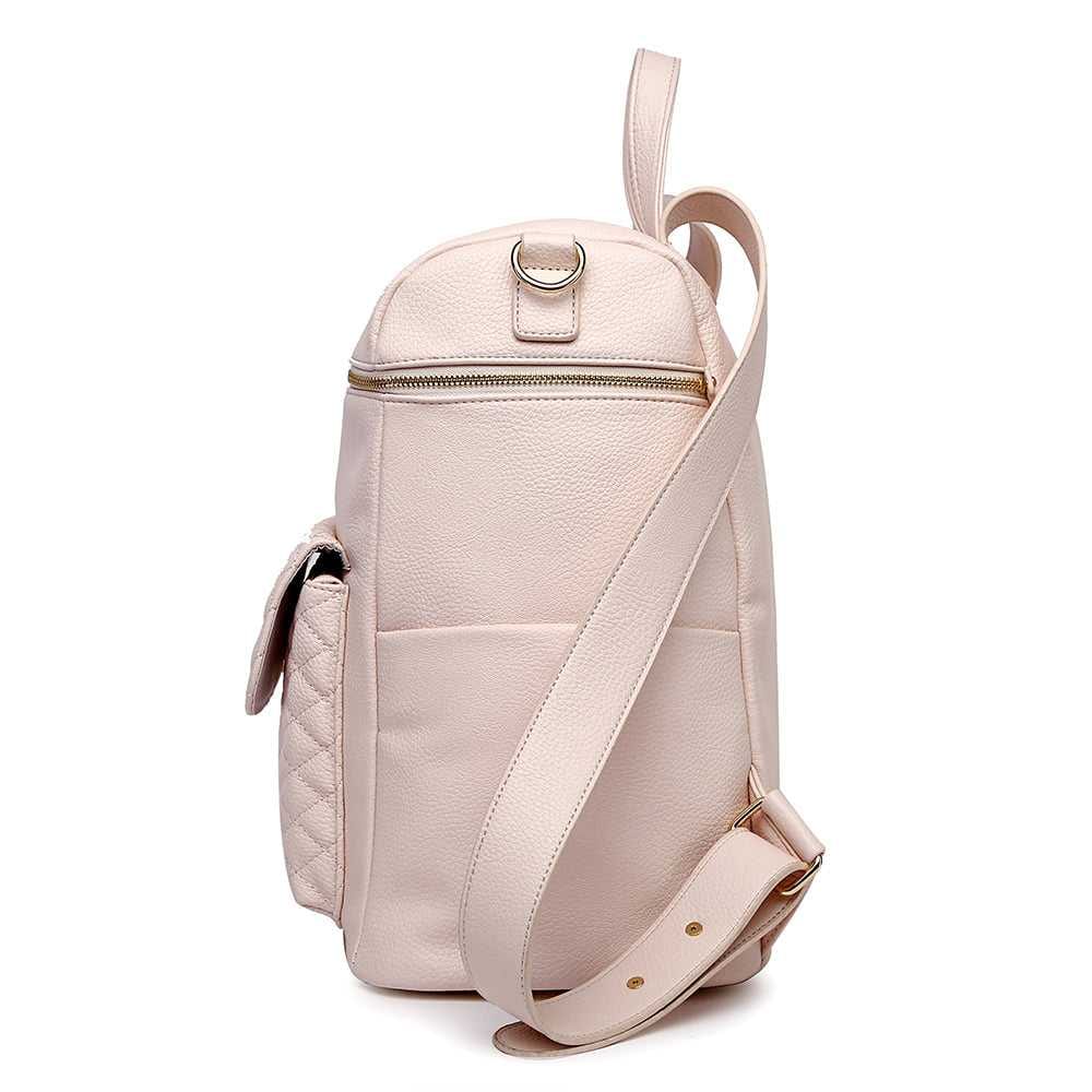 Monaco Diaper Bag - Pastel Pink - Image 4