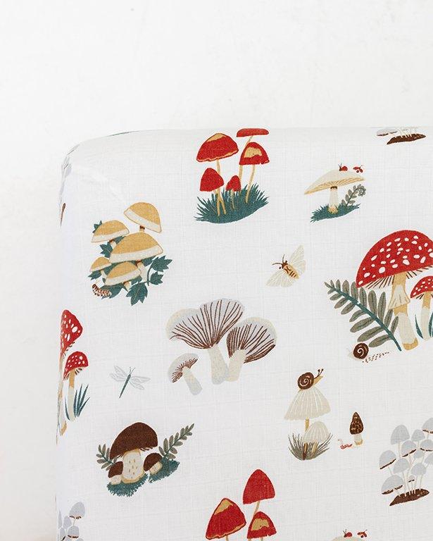 Crib Sheet - Mushroom