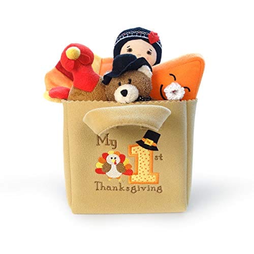 My Baby's First Thanksgiving Holiday Fill and Spill Toy Playset with 4 ct SensoryToys - Image 2