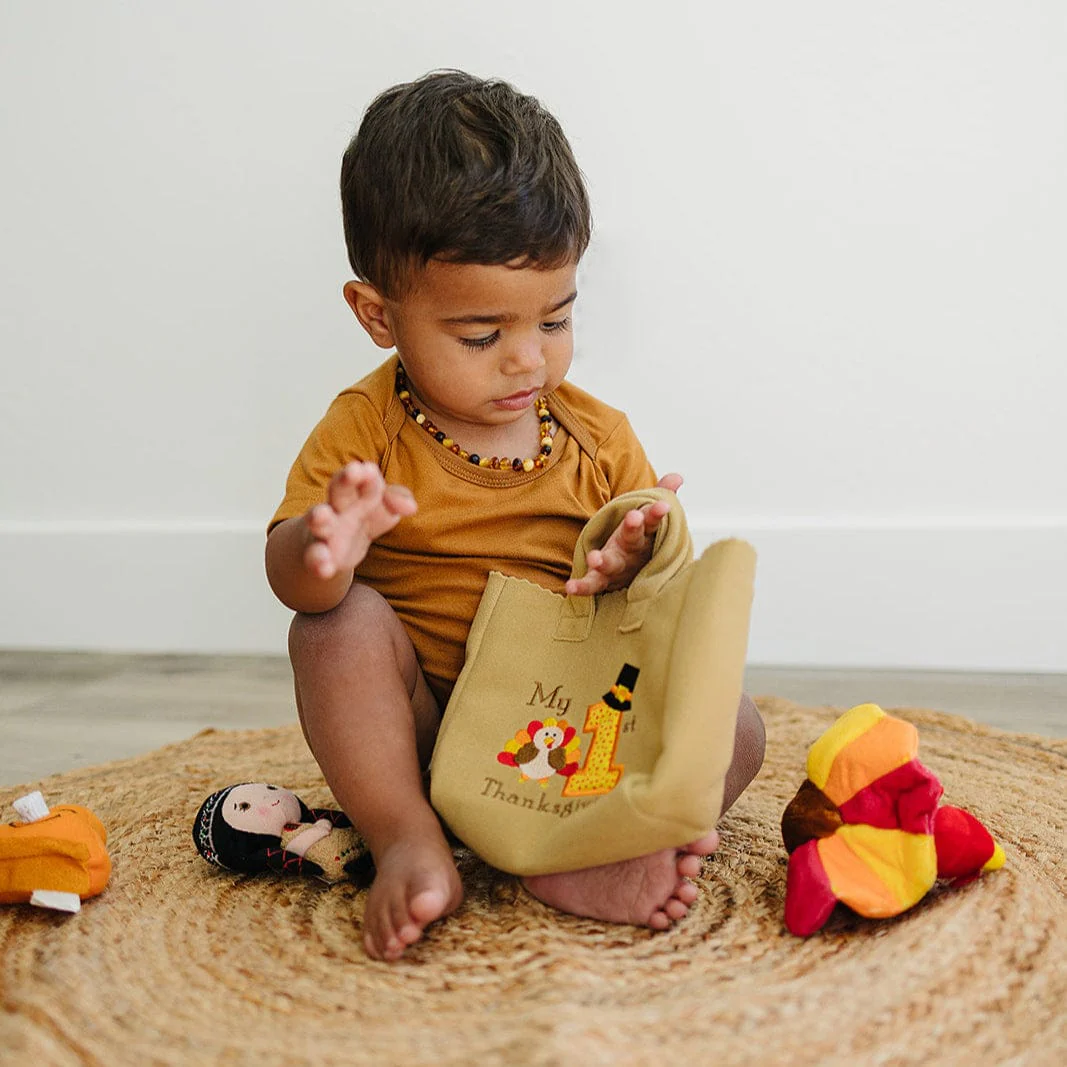 My Baby's First Thanksgiving Holiday Fill and Spill Toy Playset with 4 ct SensoryToys - Image 4