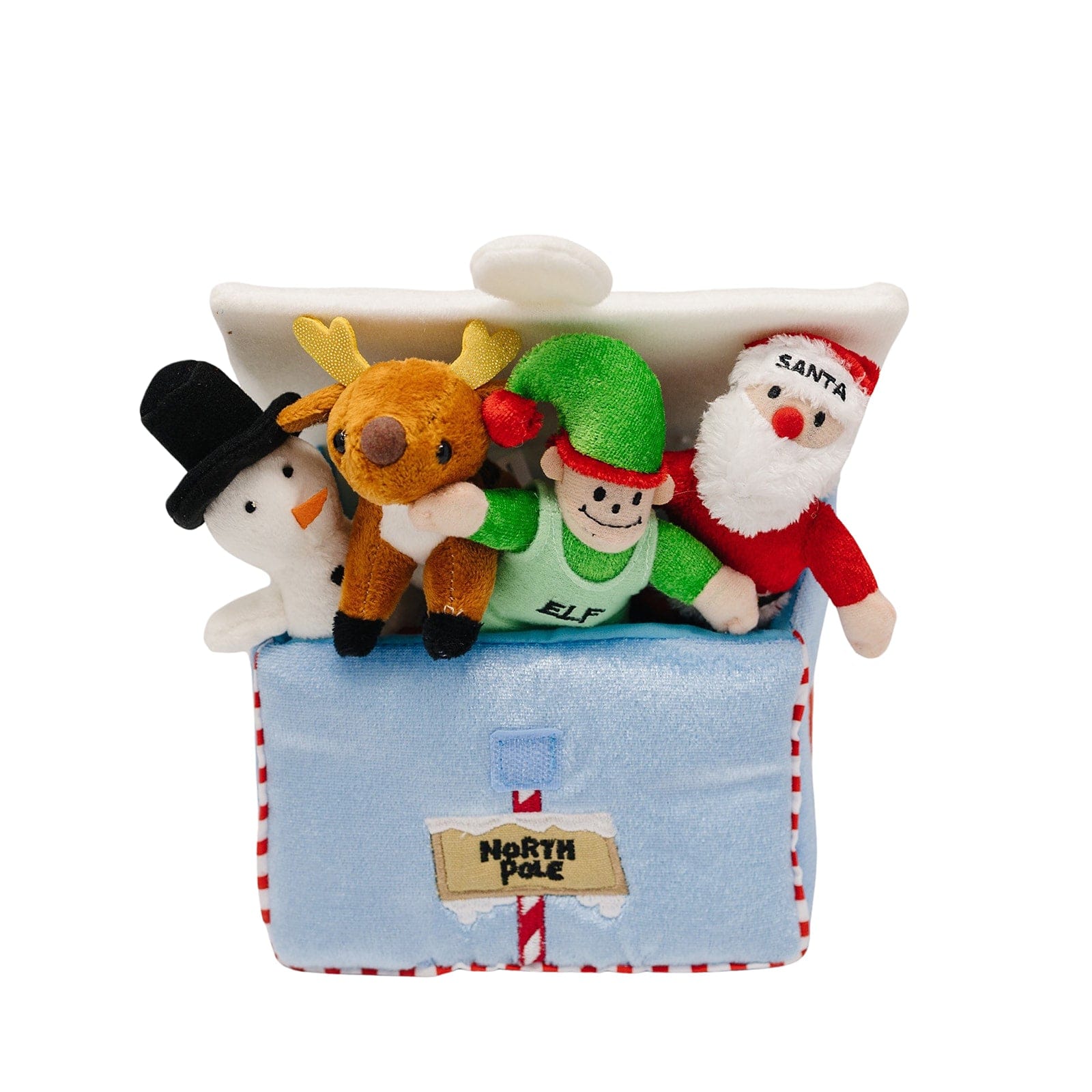 My First Christmas Santa's Workshop Playset with 4 ct Sensory Toys - Image 2