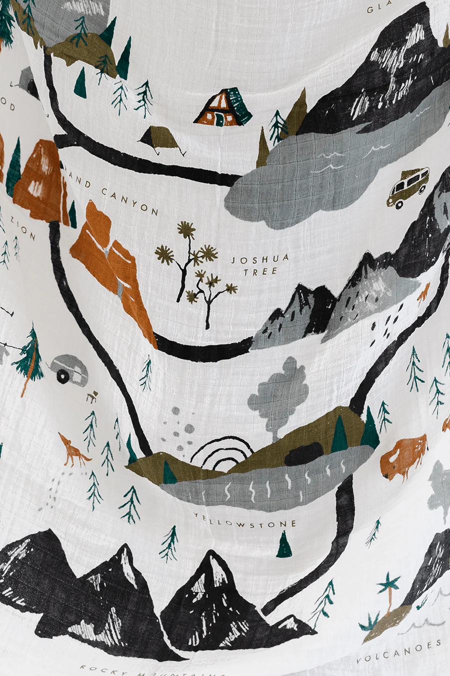 Swaddle Blanket - National Parks - Image 2
