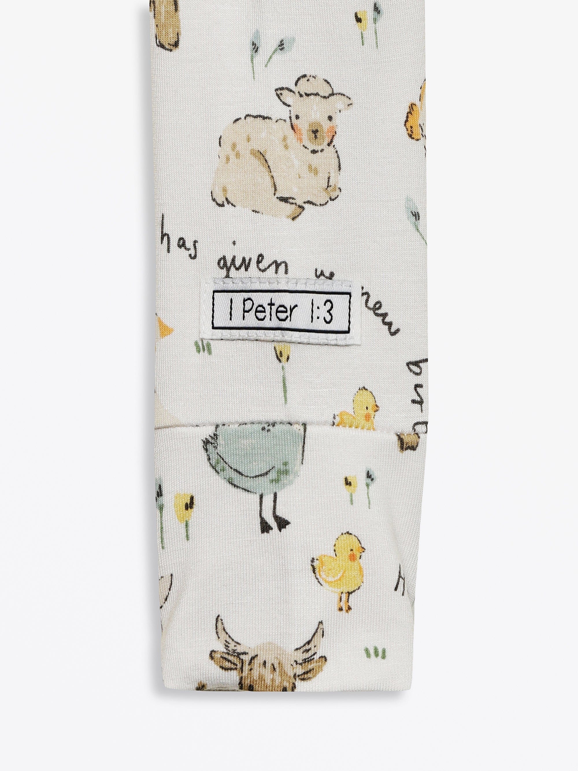 New Birth Bamboo Footie with 2-Way Zipper - Image 8