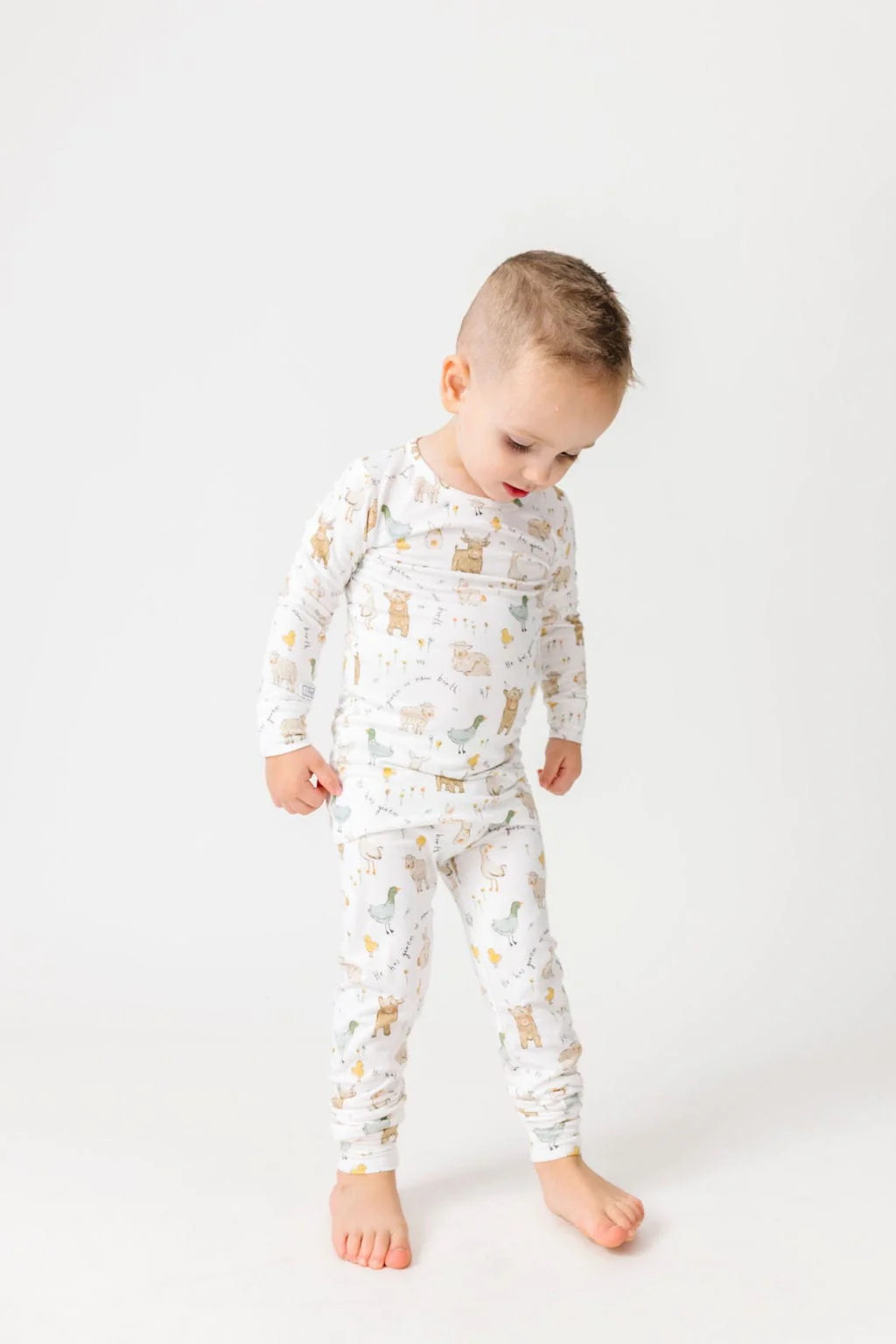 New Birth Bamboo Long Sleeve Pajama Set - Image 3
