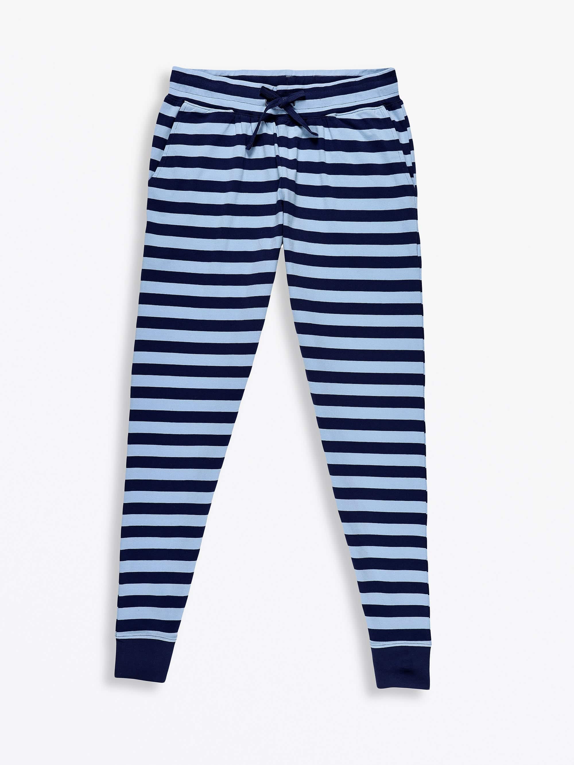 No Greater Love Blue Cotton Womens PJ Jogger Set - Image 6