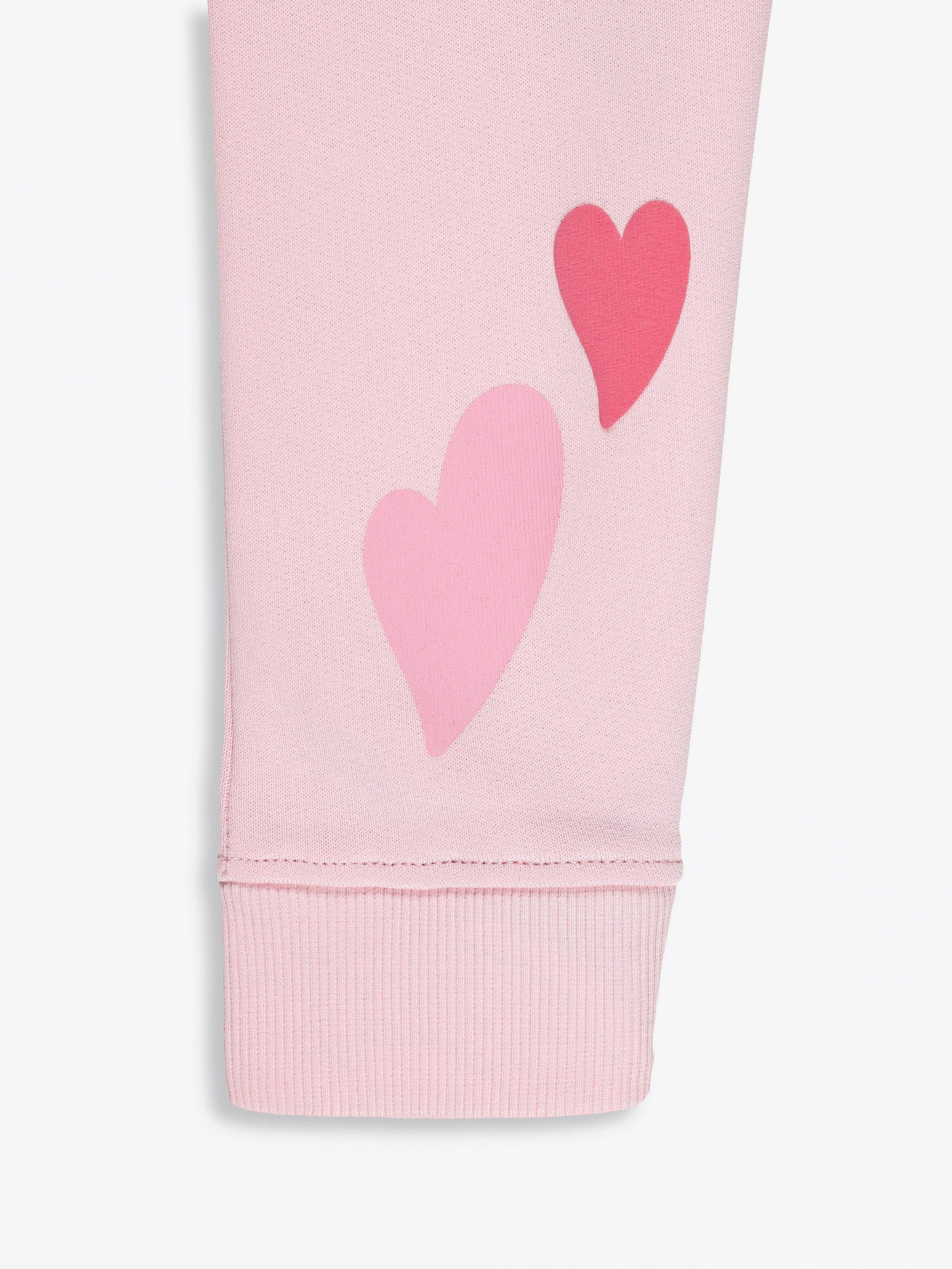 No Greater Love Pink Cotton Fleece Jogger - Image 6