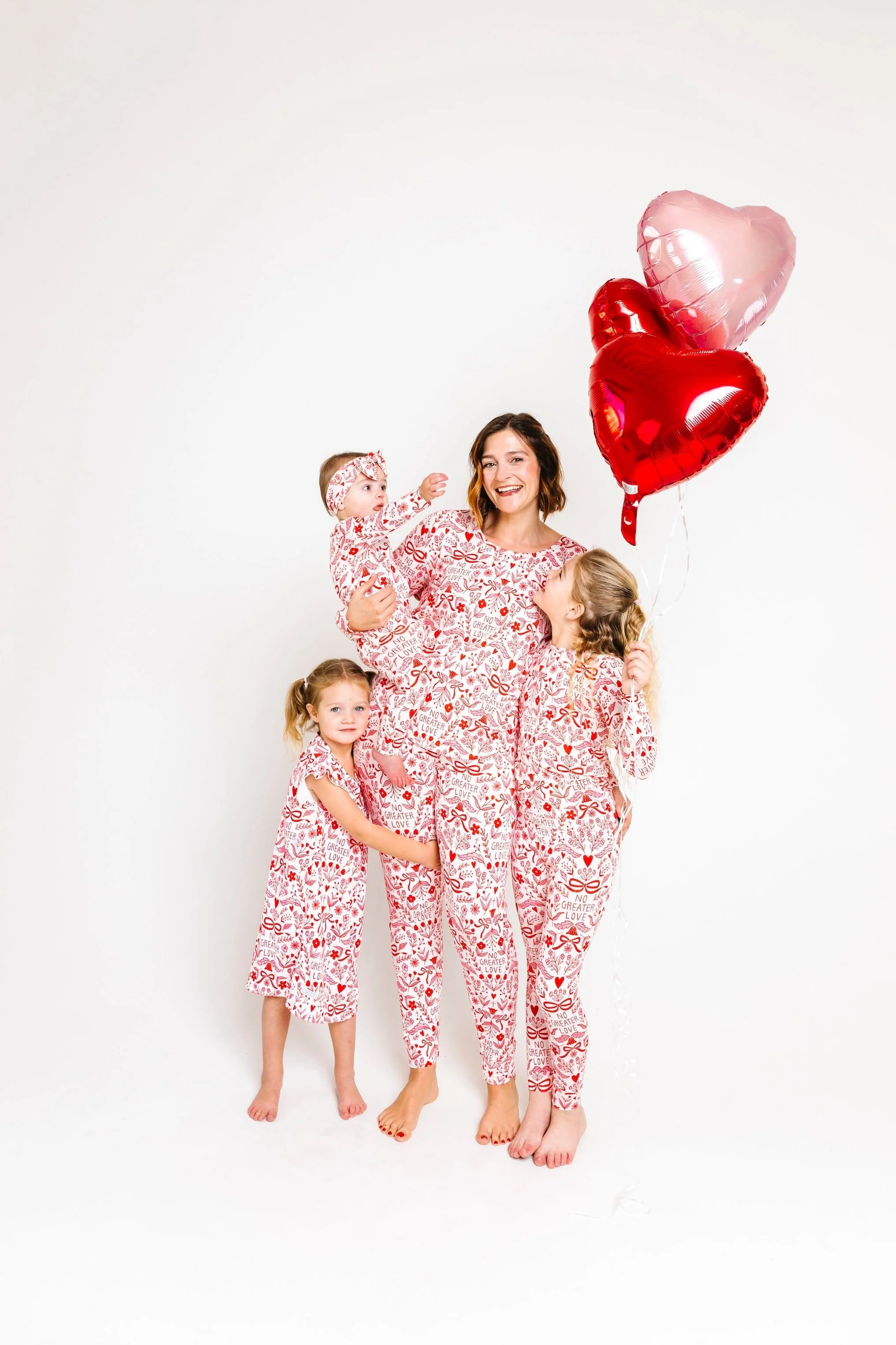 No Greater Love Pink Cotton PJ Long Sleeve Set - Image 7