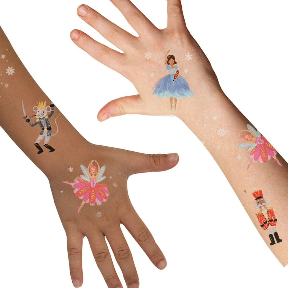 Nutcracker Variety Temporary Tattoos Set - Image 3