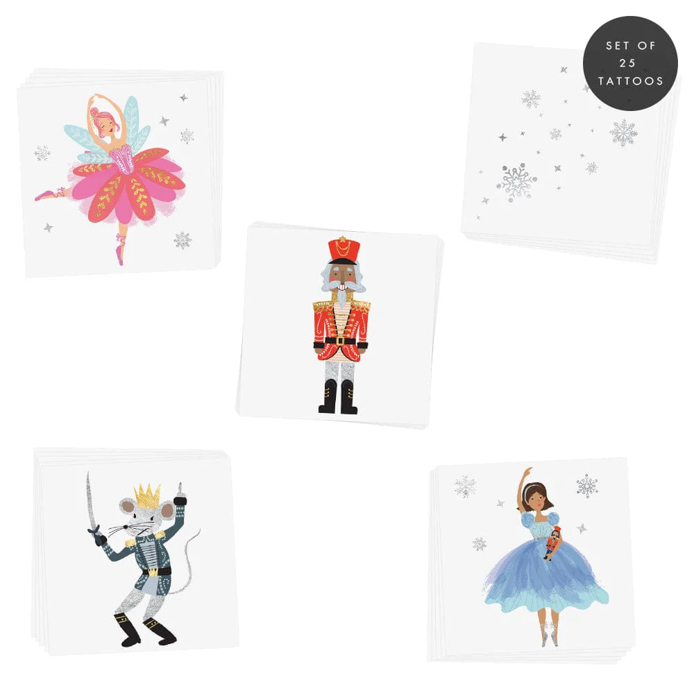 Nutcracker Variety Temporary Tattoos Set - Image 4
