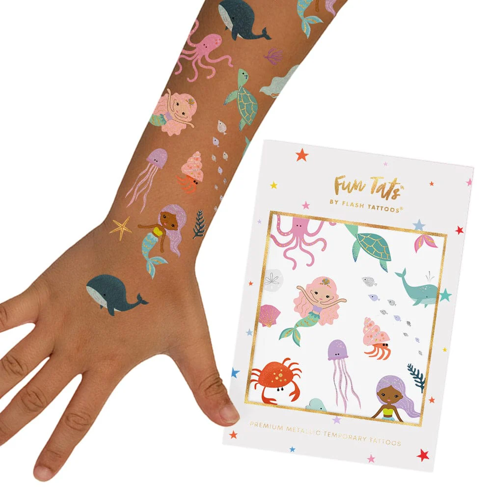 Ocean Creatures Temporary Tattoos - Image 4